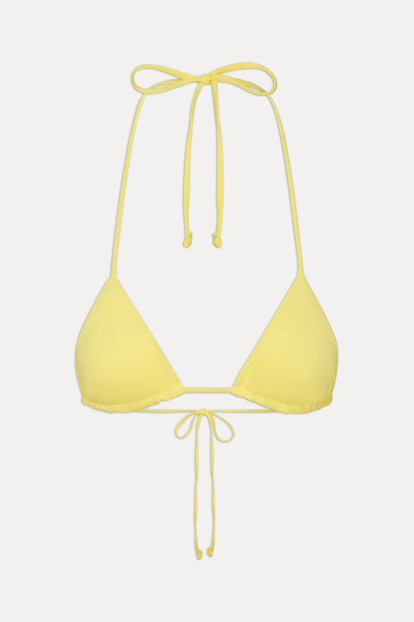 Nick Skimpy Triangle Bikini Top - Yellow Iris - Image 3