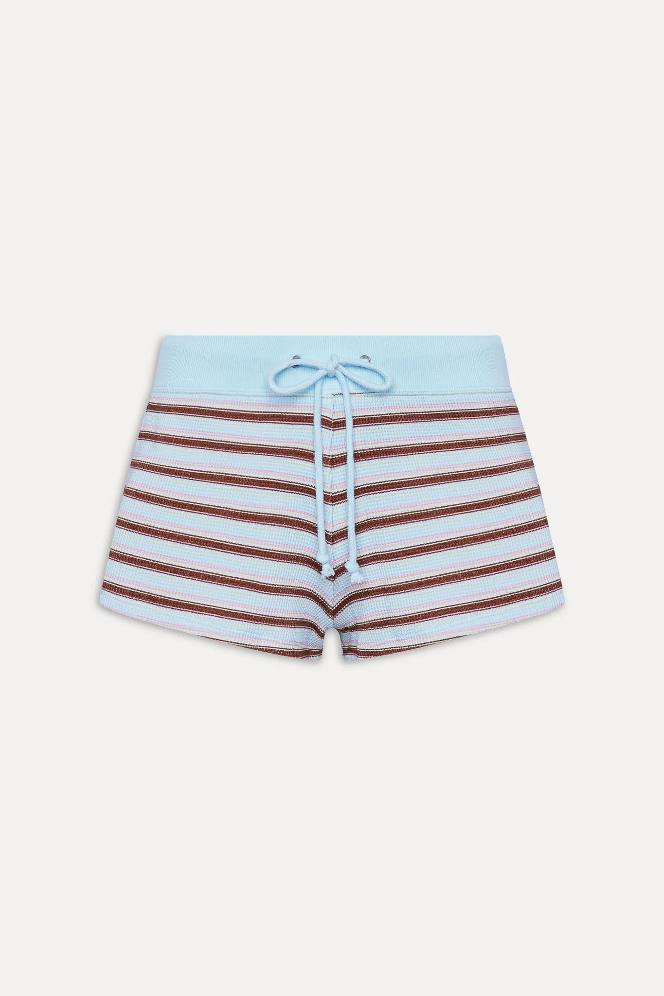 Noah Striped Mini Shorts - Verona Stripe - Image 3