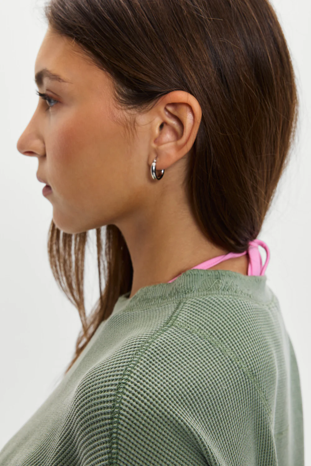 Noah Thermal Long Sleeve Shirt - Fern - Image 7