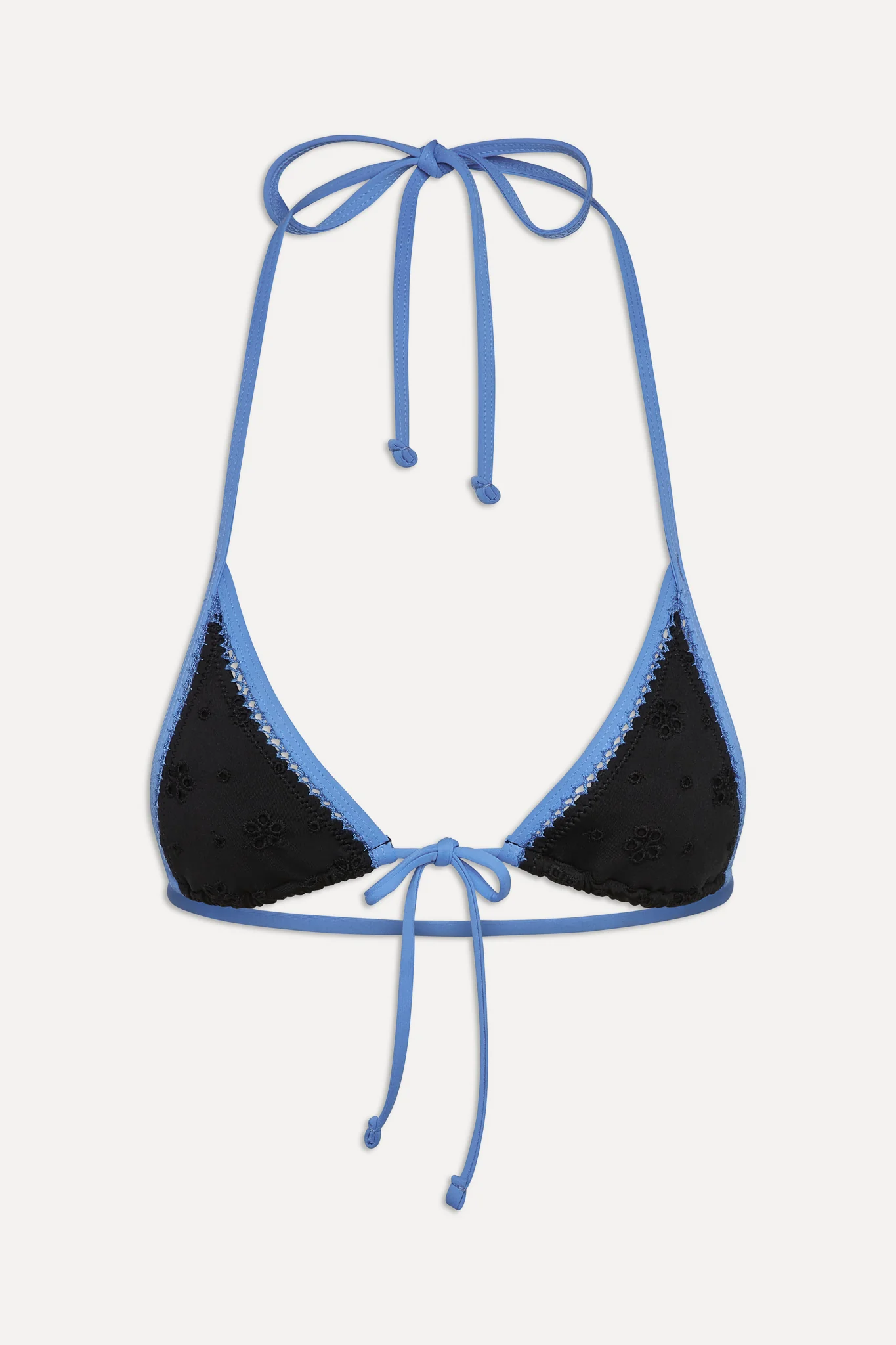 Paradise Eyelet Halter Bikini Top - Eclipse - Image 3