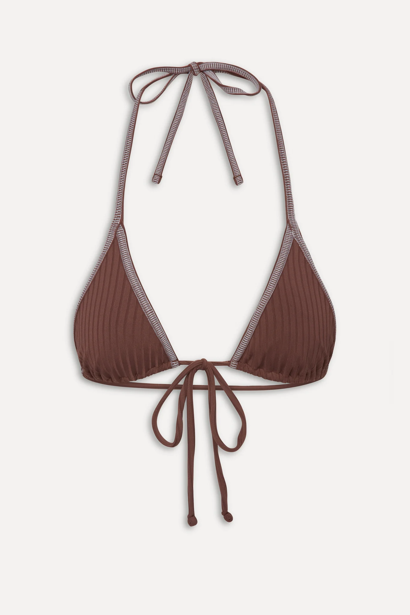 Paradise Halter Bikini Top - Brown Sugar - Image 3