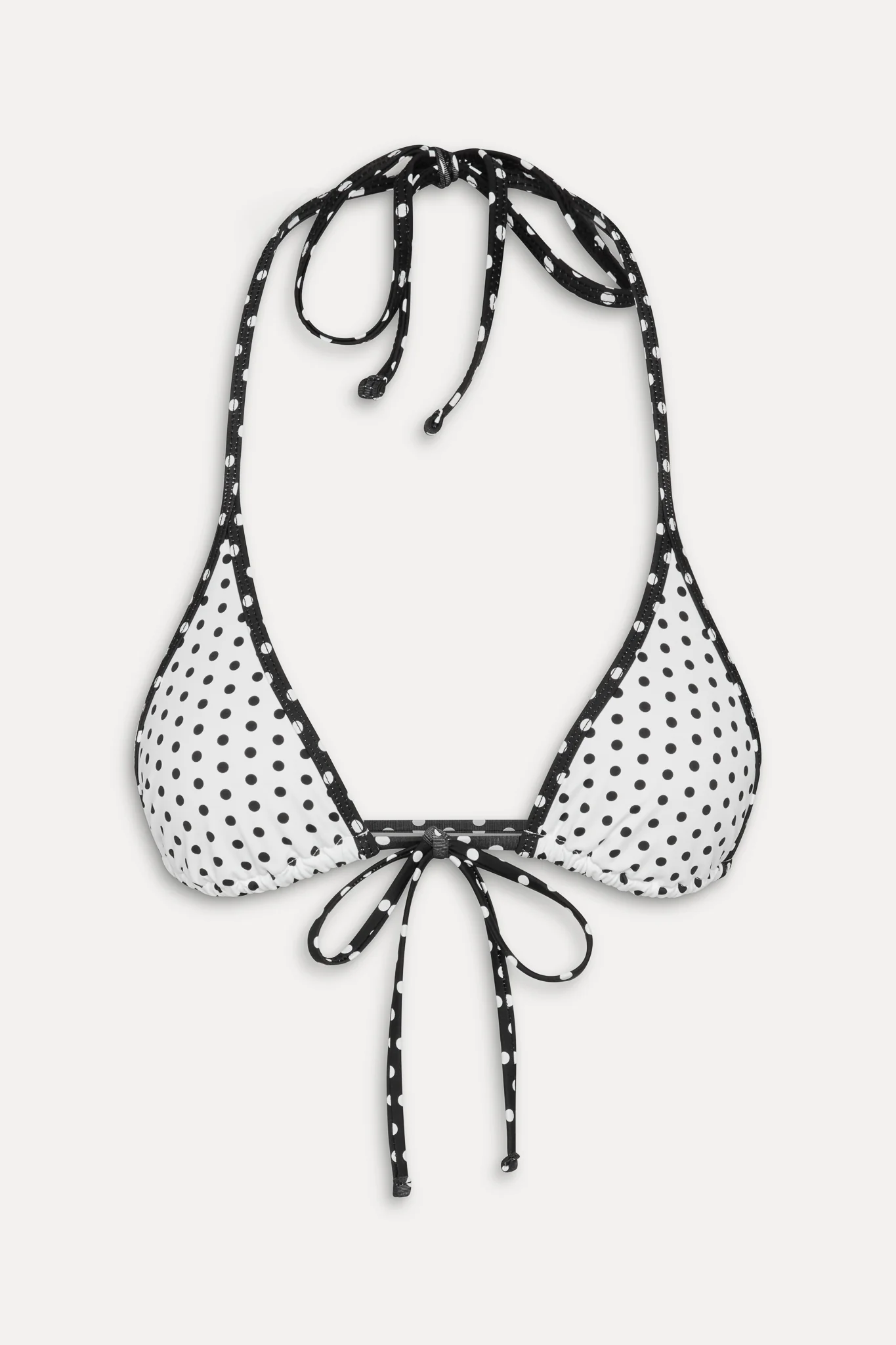Paradise Halter Bikini Top - Classic Polka Dot - Image 3