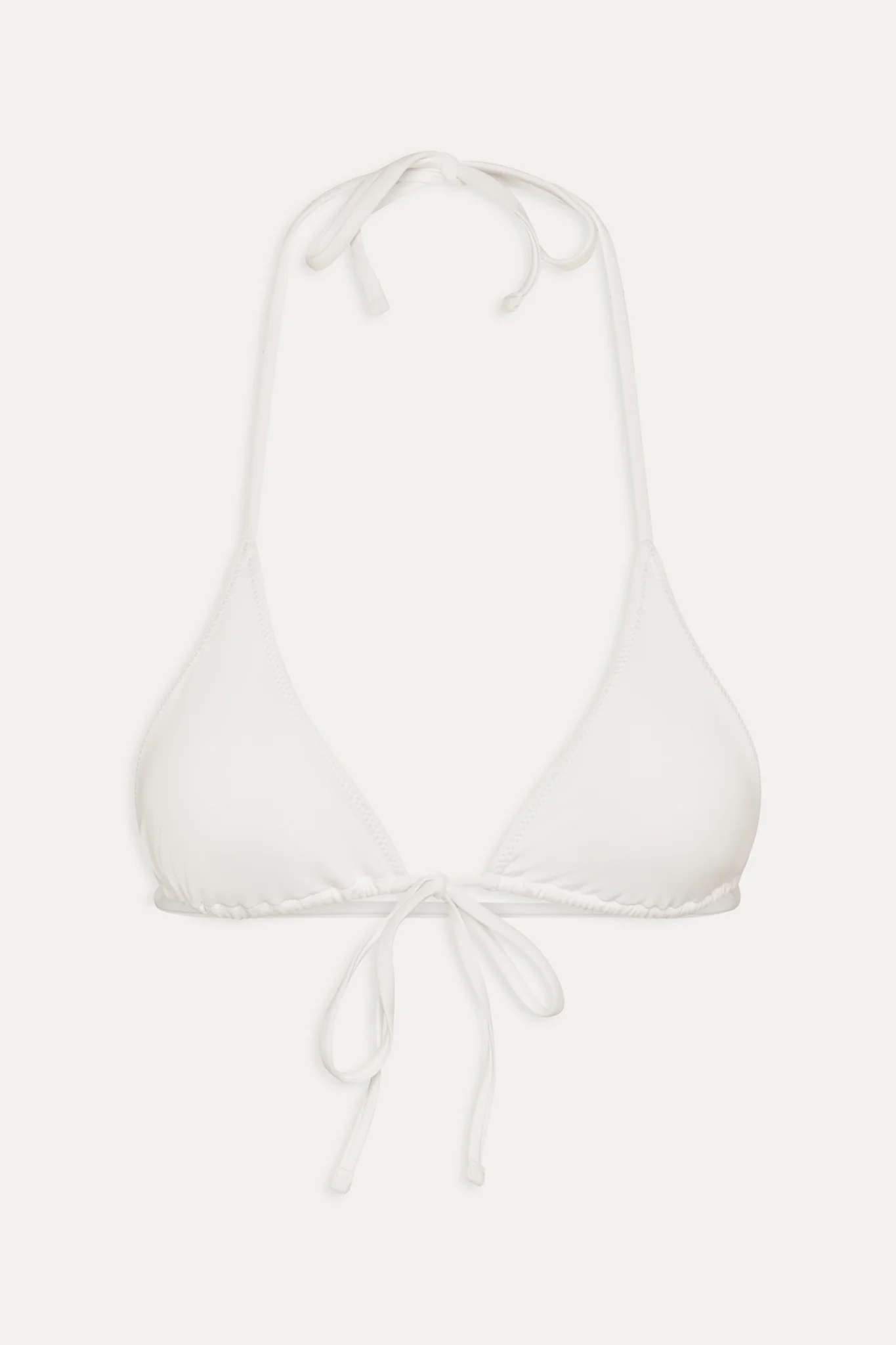 Paradise Halter Bikini Top - Optic White - Image 3