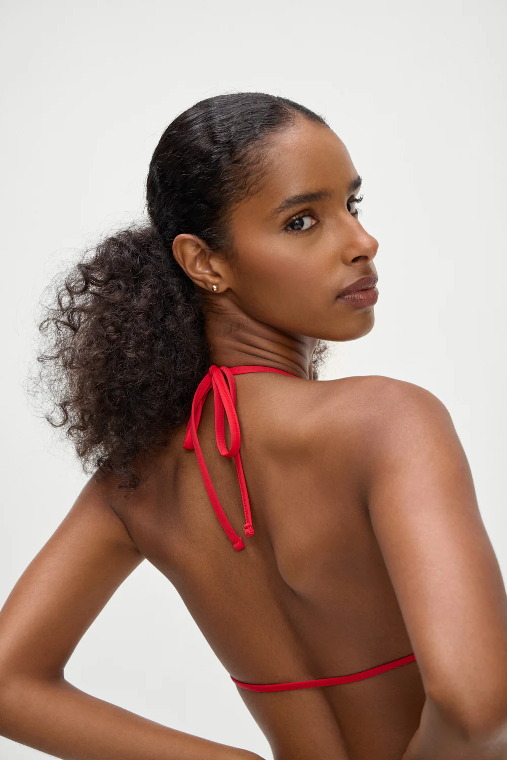 Paradise Micro Halter Bikini Top - Cheetah - Image 4