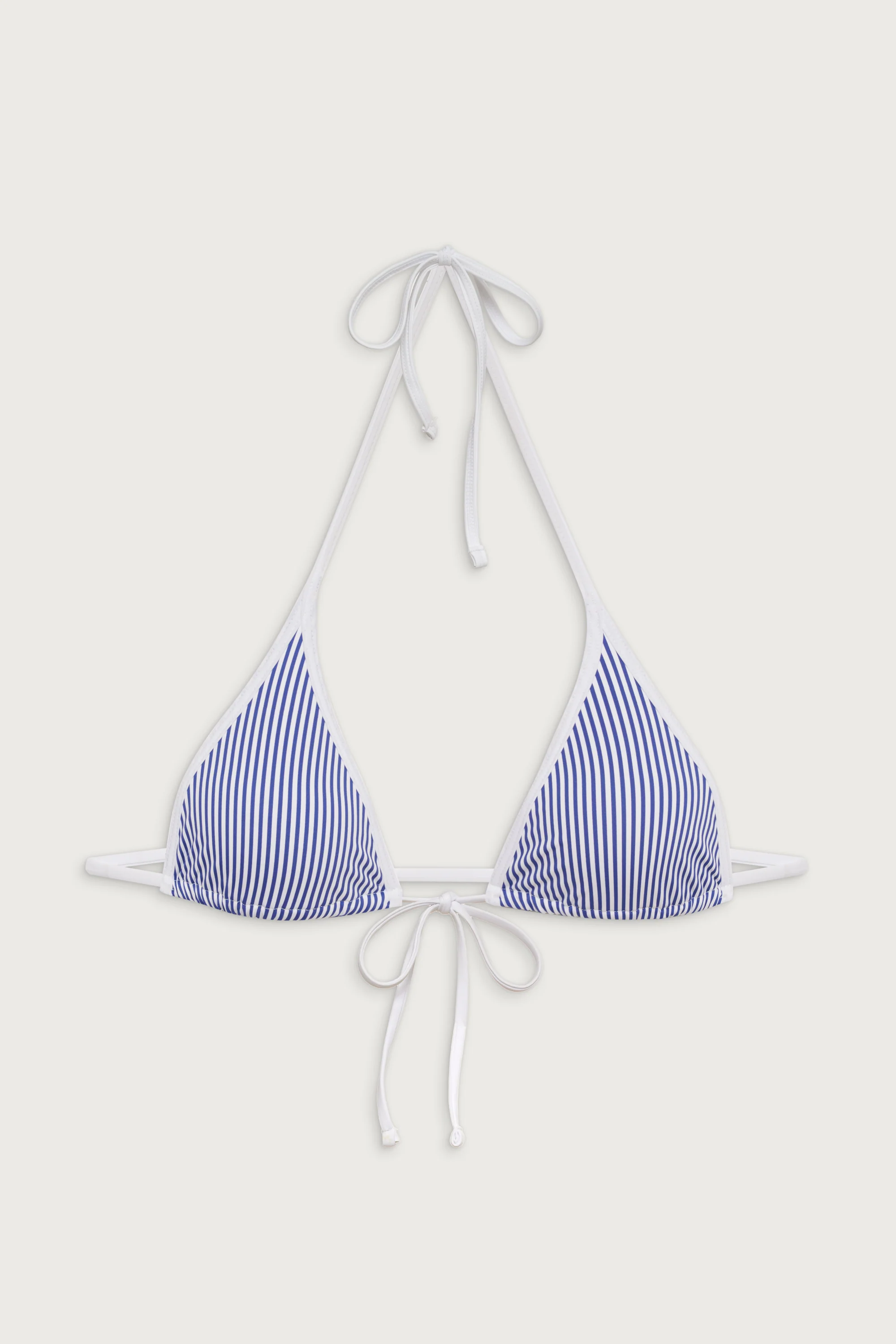 Paradise Striped Micro Bikini Top - Ocean Stripe - Image 3