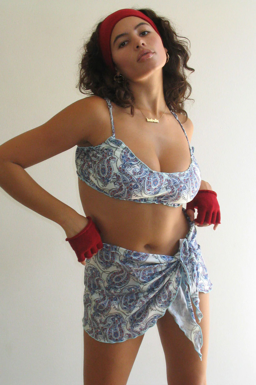Paraiso Shine Wrap Sarong - Paradiso Paisley - Image 2