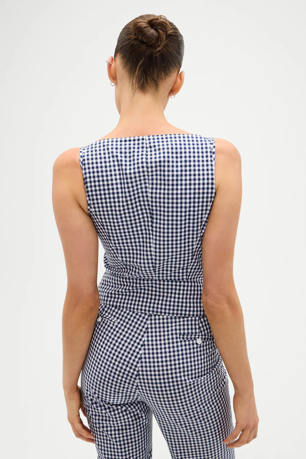 Parlour Gingham Blouse - Seaside Gingham - Image 4