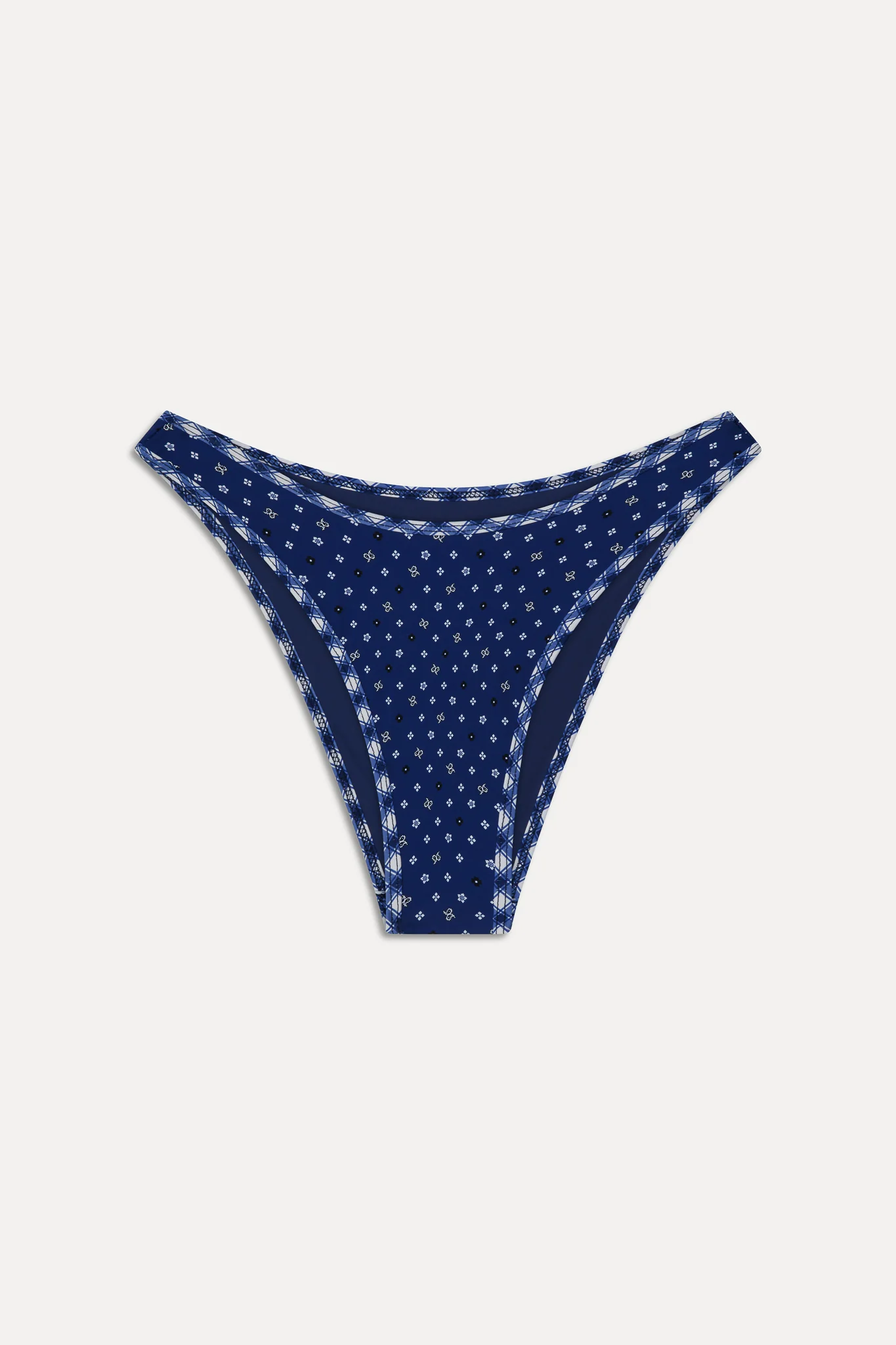Presley High Waisted Bikini Bottom - Starry Night - Image 3