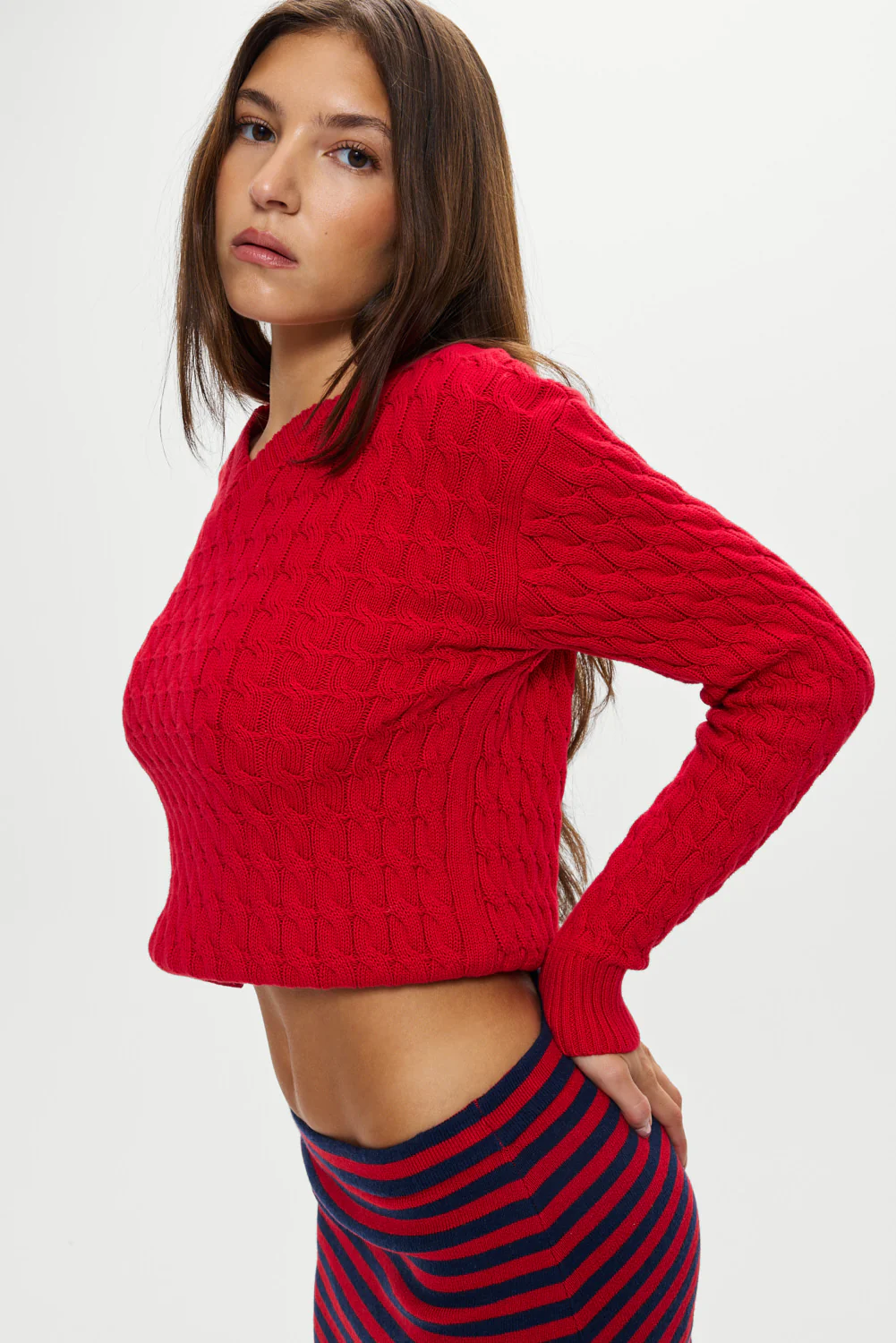 Prince Cable Knit Sweater - Heartstrings - Image 6