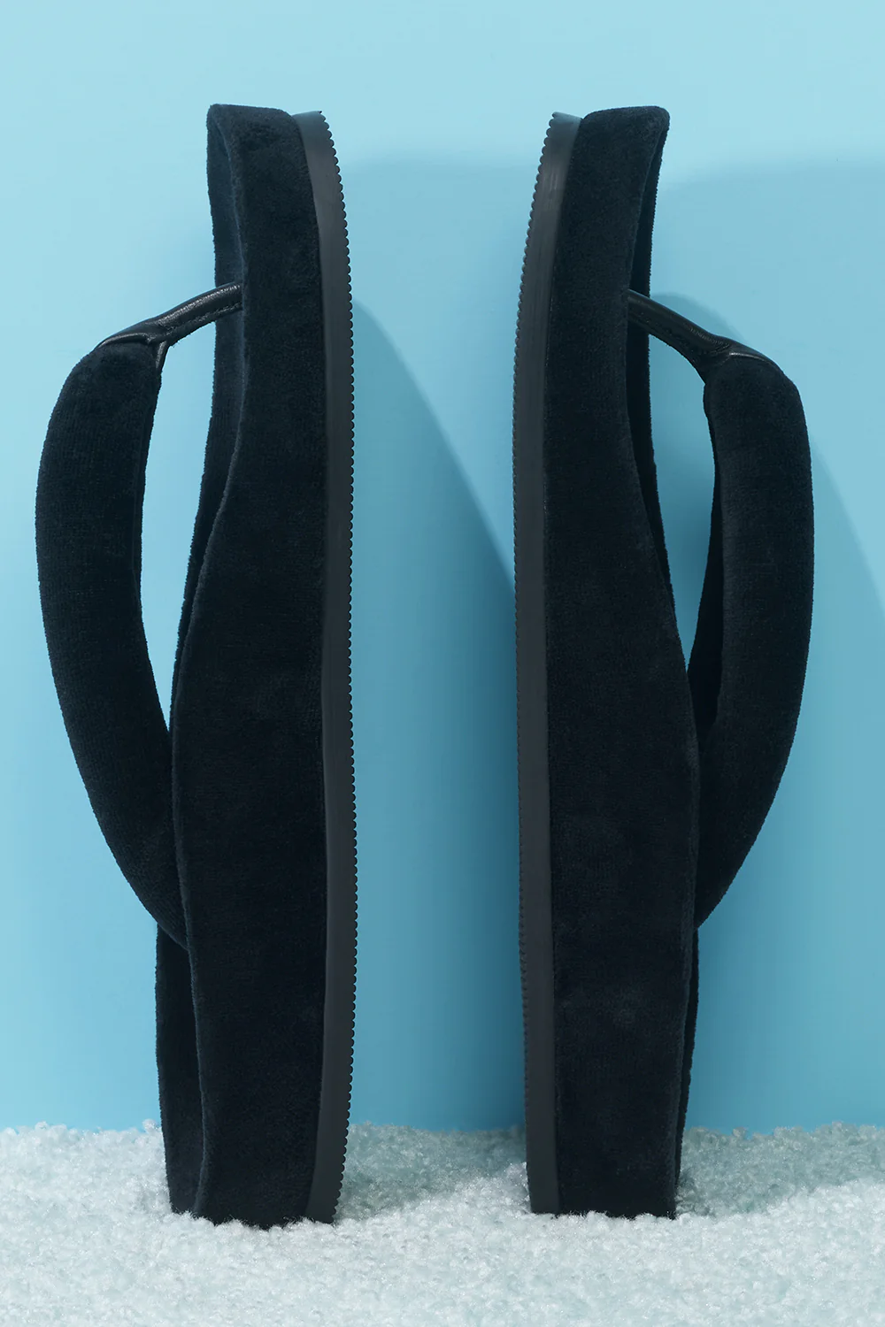 Puffer Padded Flip Flop - Black - Image 3