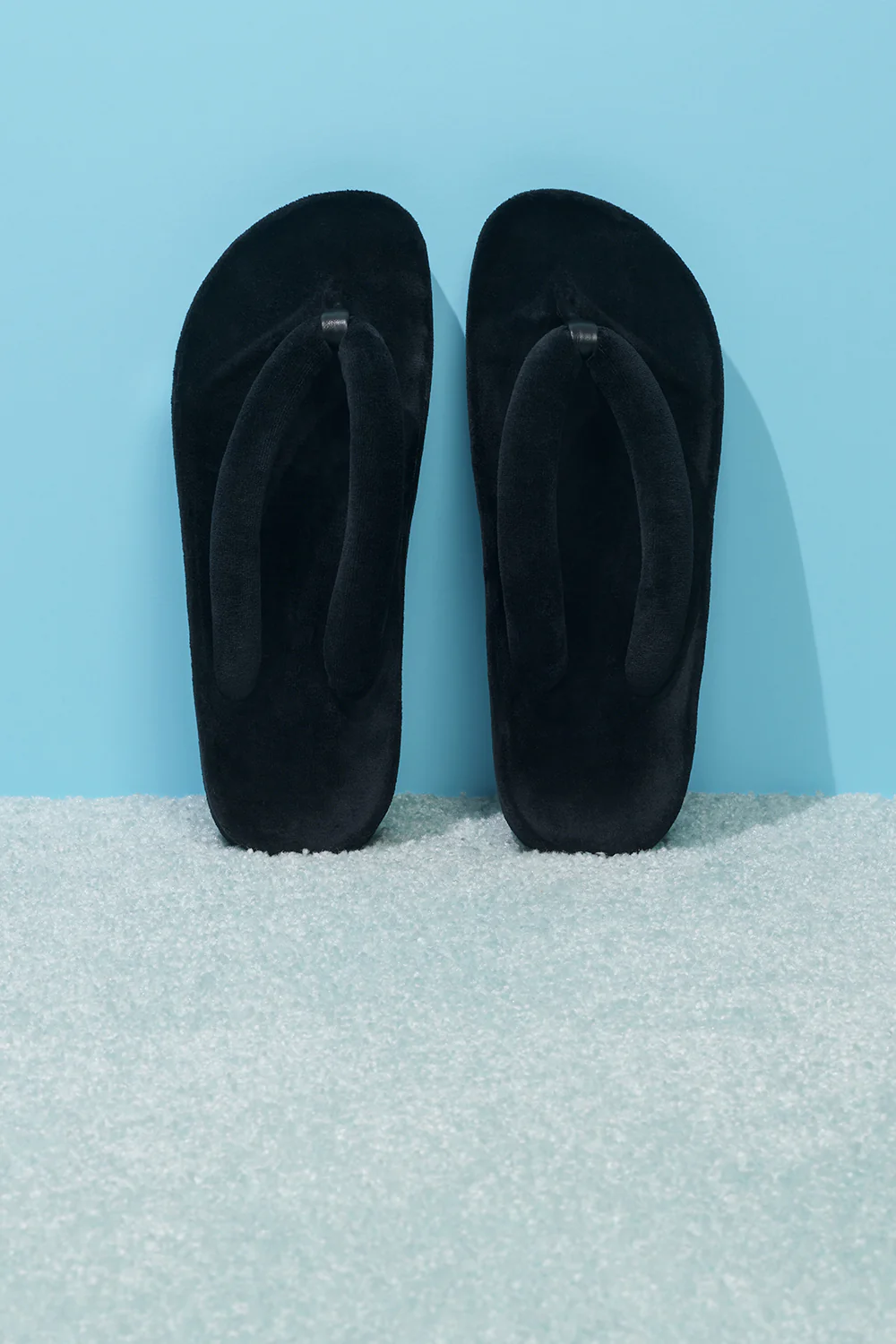 Puffer Padded Flip Flop - Black - Image 5