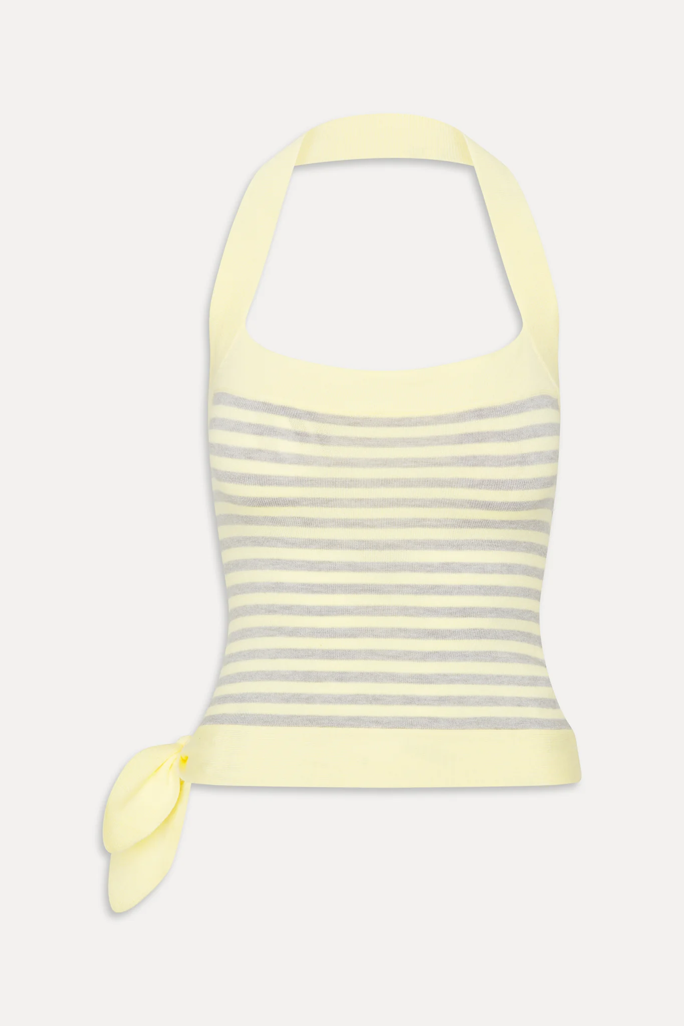 Quinn Knit Halter Top - Echo Stripe - Image 3