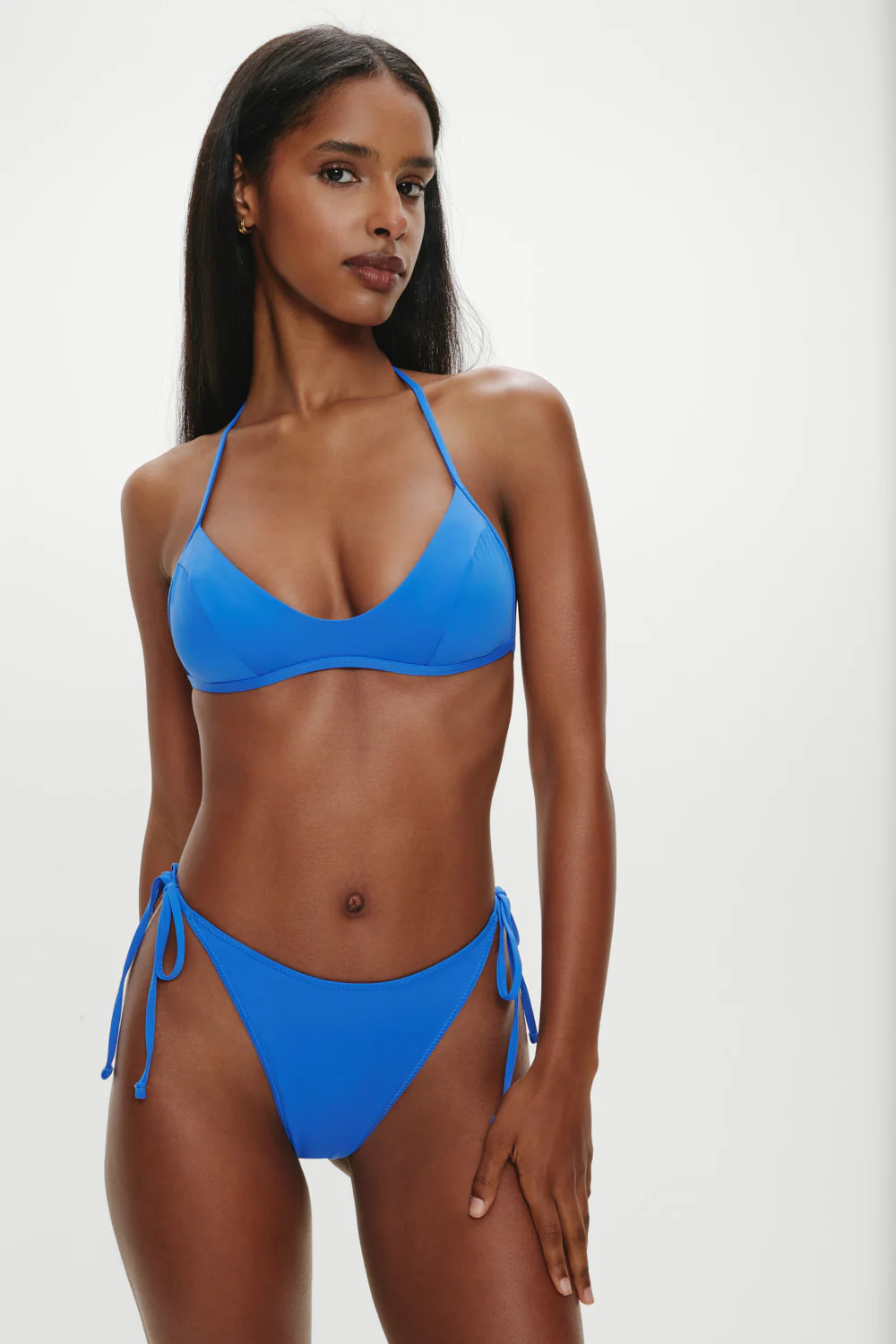 Romeo Cheeky String Bikini Bottom - Lake Blue - Image 5
