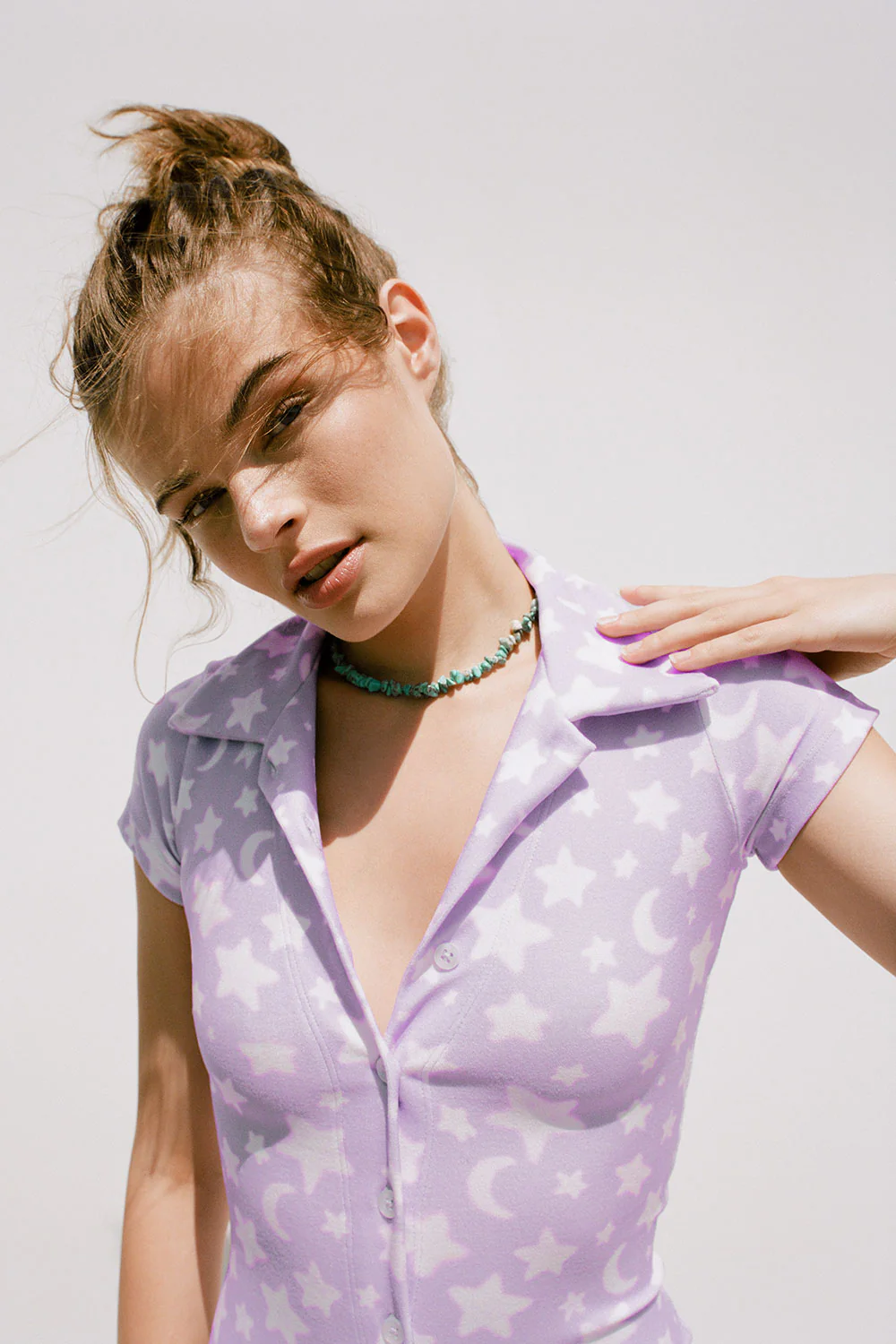 Rose Terry Romper - Luna - Image 2