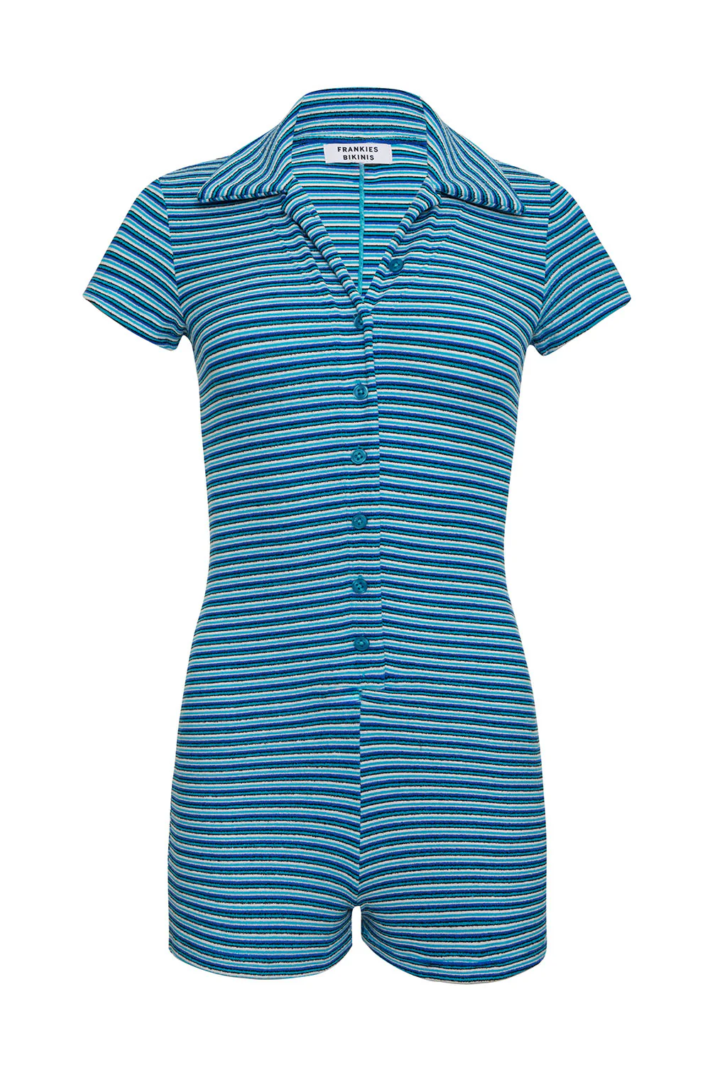 Rose Terry Romper - Positano Stripe - Image 6