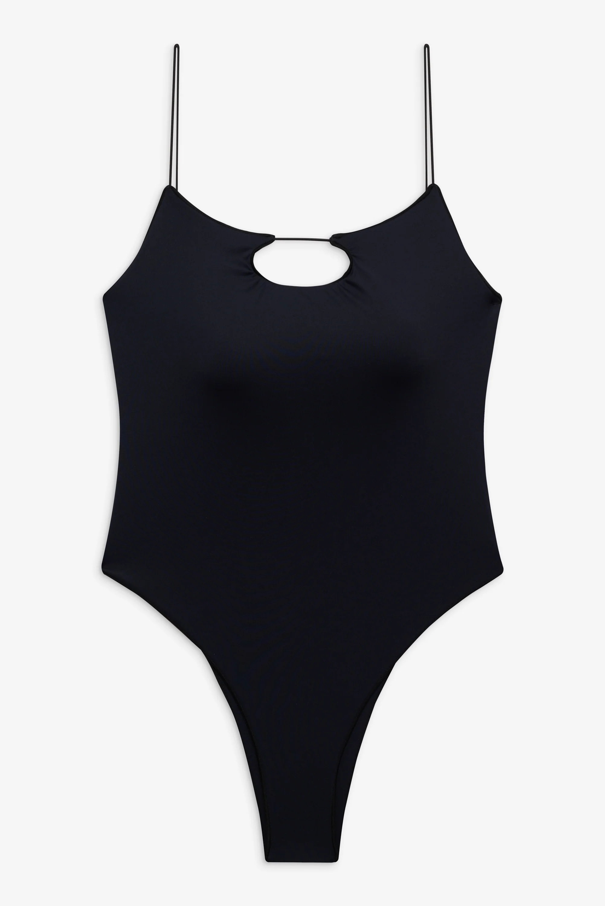 Rutherford Cheeky One Piece Swimsuit - Black - Image 3