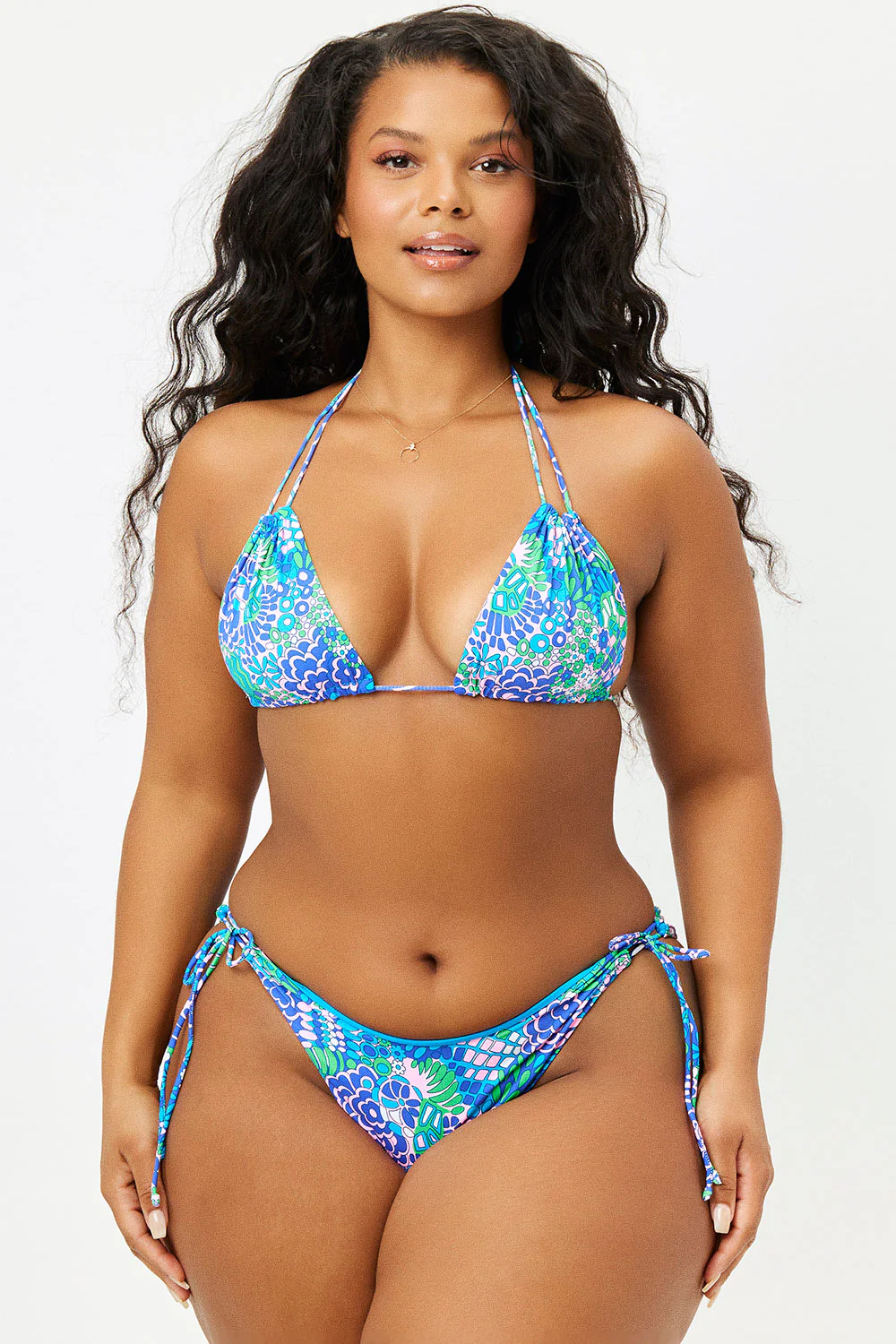 Sand Halter Bikini Top - Good Vibes - Image 2