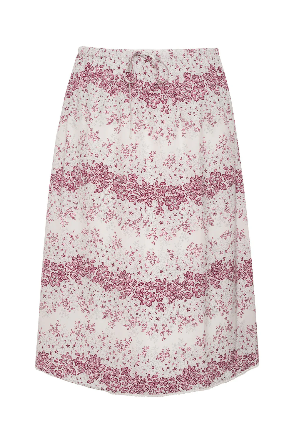 Sienna Floral Midi Skirt - Bisous Lace - Image 5