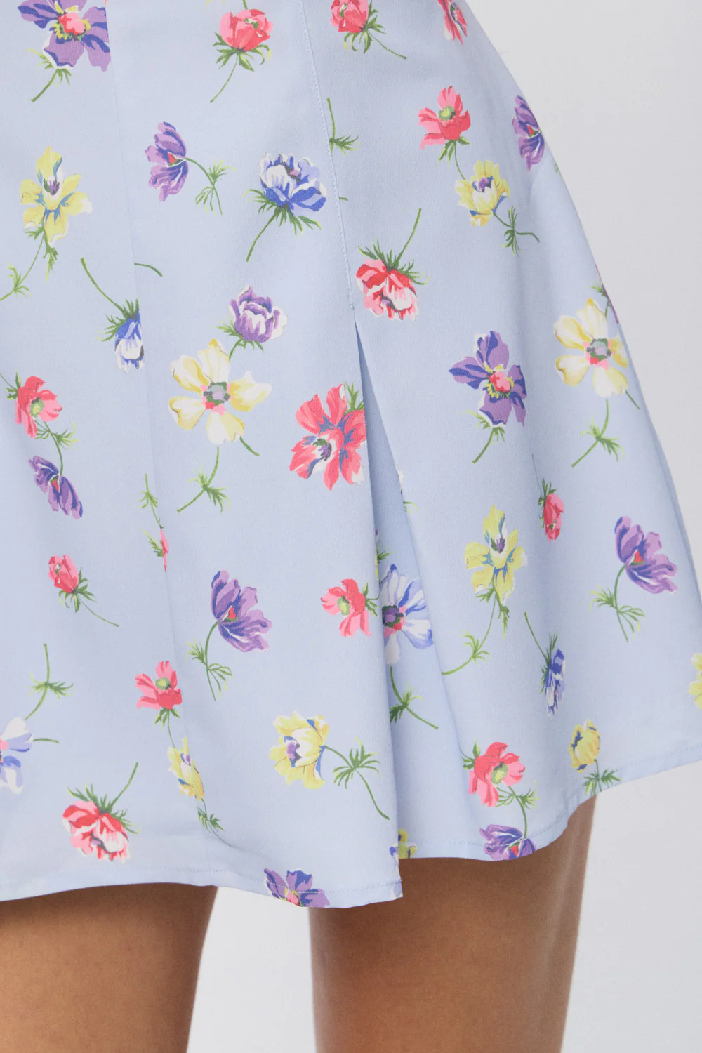 Siren Floral Mini Dress - Fresh Florals - Image 5