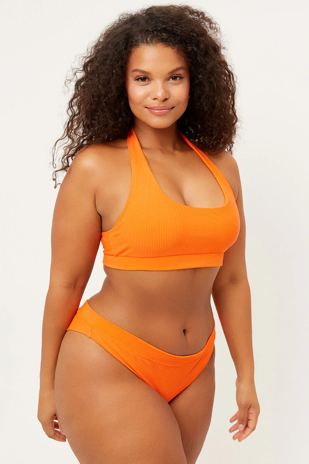 Stevie Halter Scoop Bikini Top - Marmalade - Image 2