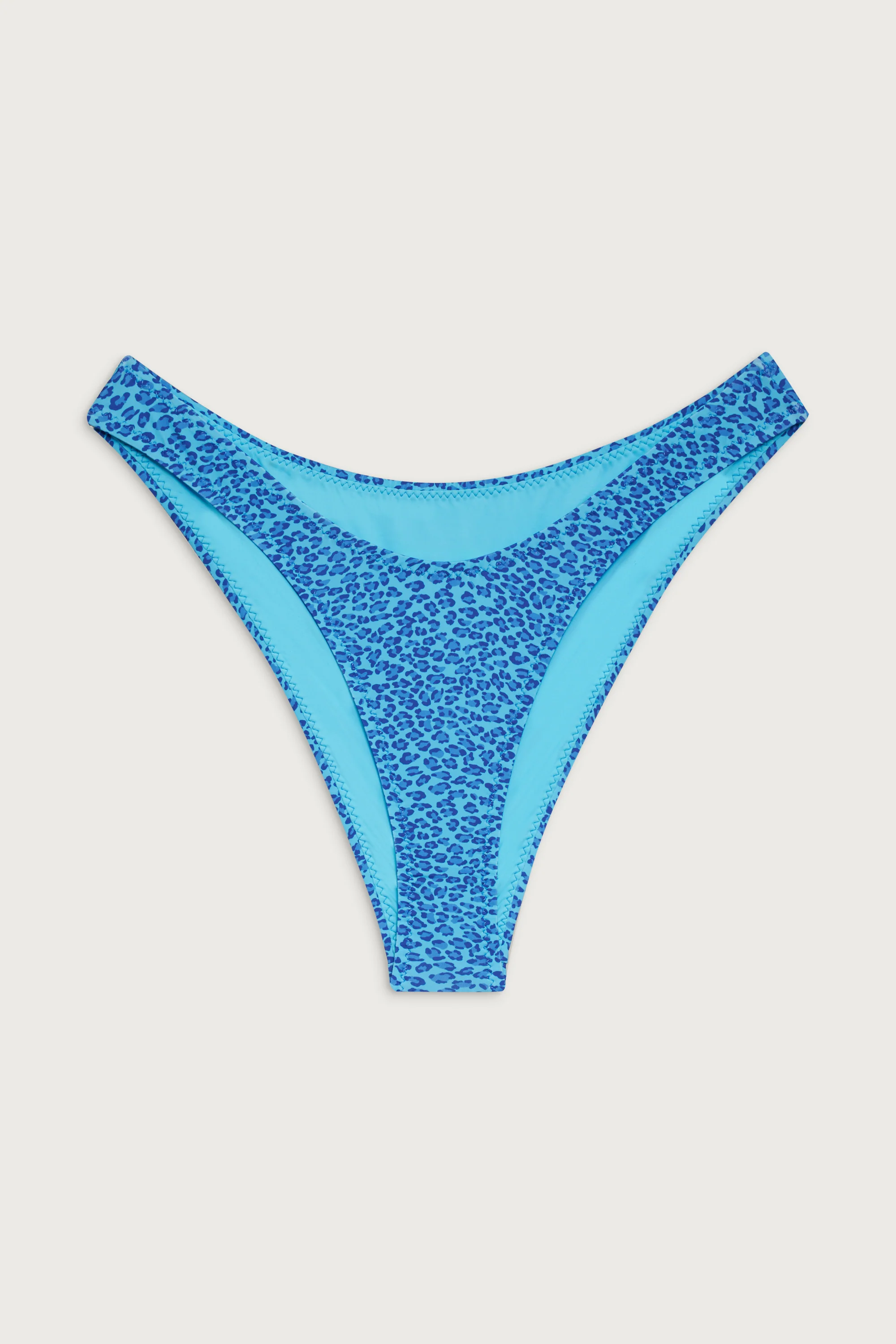 Suki Classic Bikini Bottom - Cobalt Cheetah - Image 3
