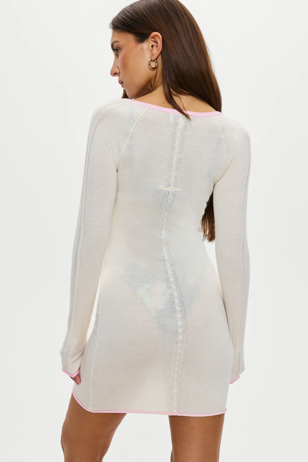 Sunday Best Knit Mini Dress - Pillow - Image 4