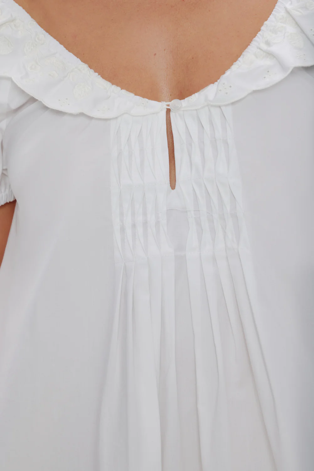 Sunday Morning Cotton Babydoll Dress - Angel's Meadow - Image 5