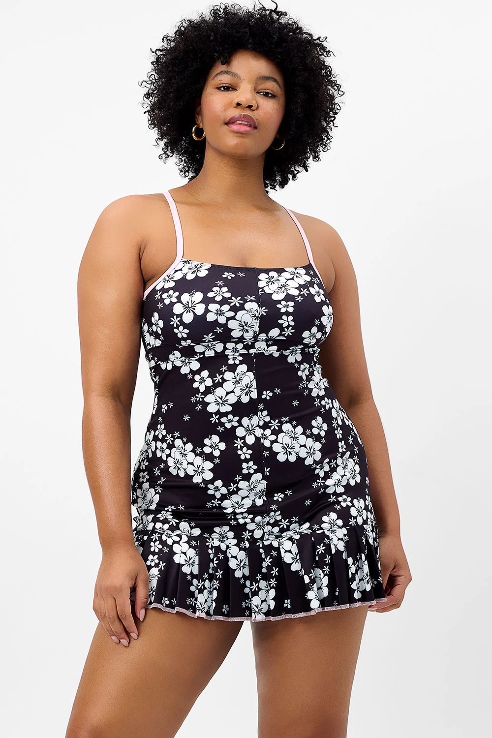 Swift Floral Tennis Dress - Plush Plumeria - Image 2