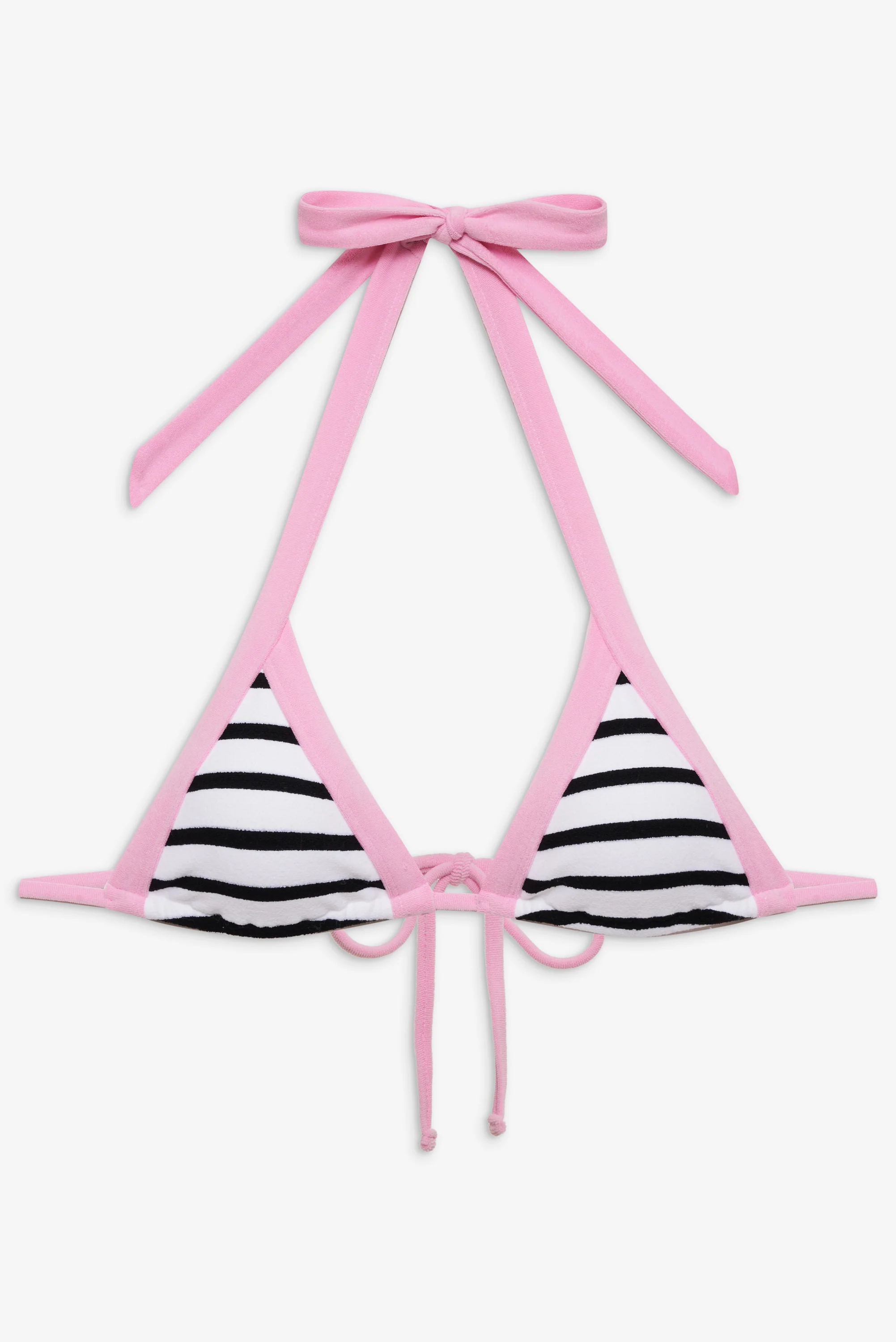 Taite Skimpy Triangle Bikini Top - Vintage Stripe - Image 3