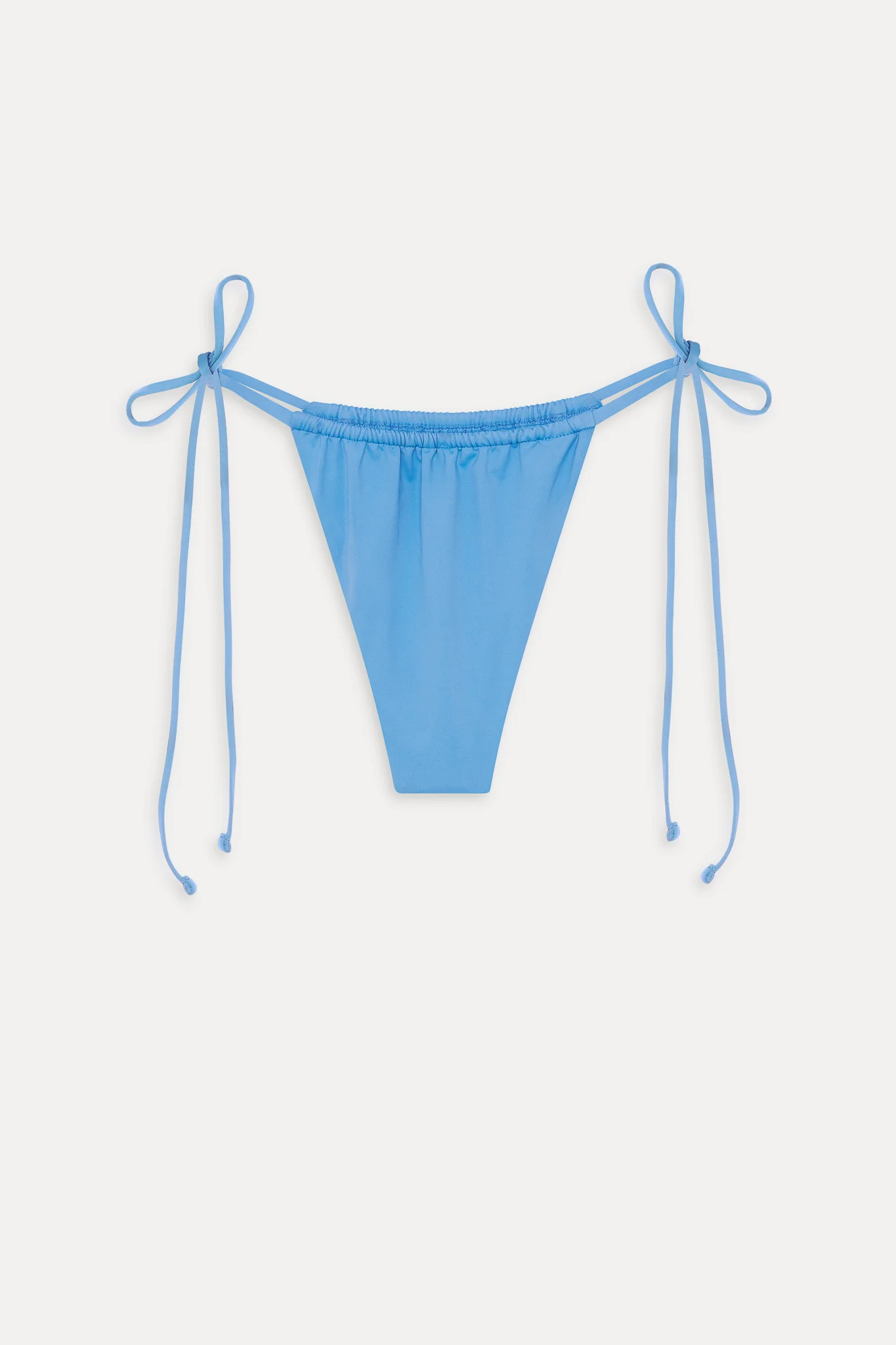 Tia Skimpy String Bikini Bottom - Azure - Image 3