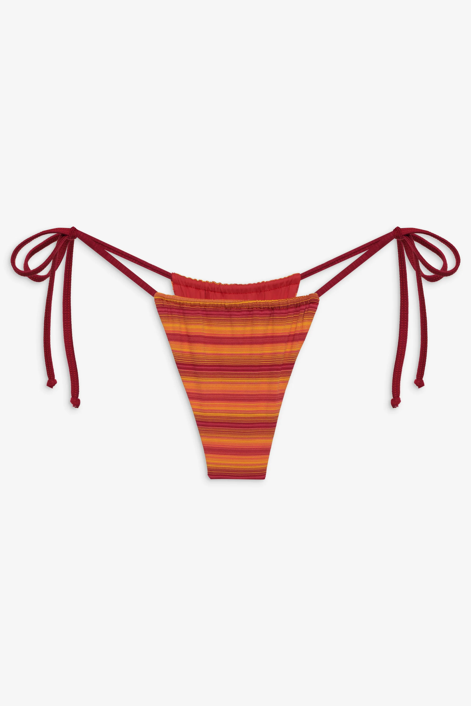 Tia Skimpy String Bikini Bottom - Harvest Moon - Image 3
