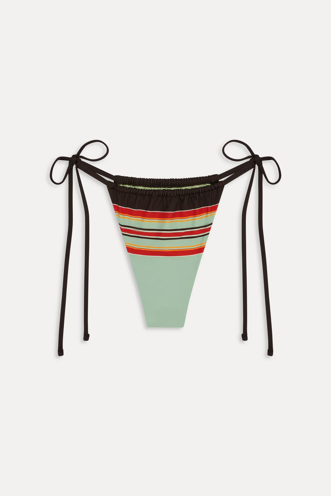 Tia Striped Skimpy Bikini Bottom - Desert Dusk - Image 3