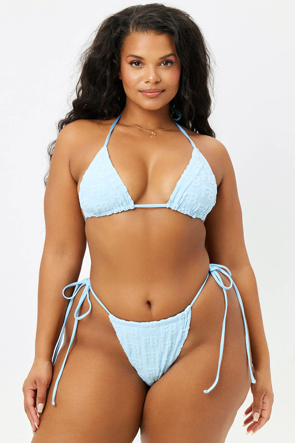 Tia Terry String Bikini Bottom - Signature Terry - Image 3