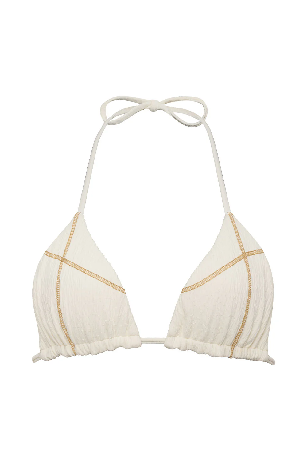 Tia Triangle Bikini Top - Sandstorm - Image 6