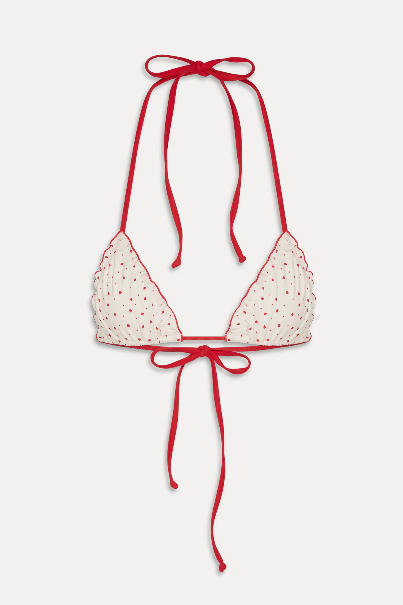 Tidal Skimpy Halter Bikini Top - Tiny Berry - Image 3