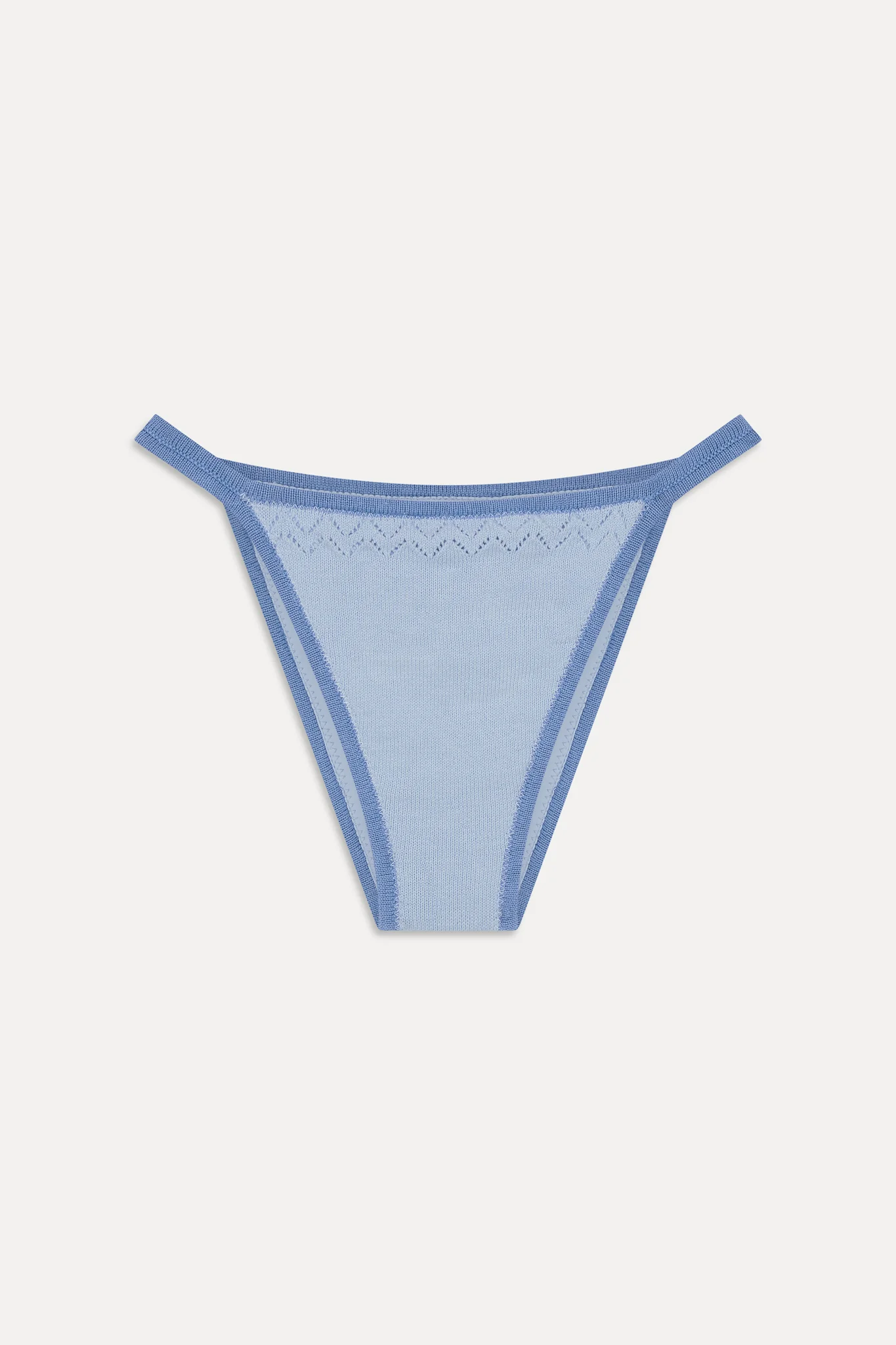 Tide Knit Cheeky Bikini Bottom - Malibu Tide - Image 3