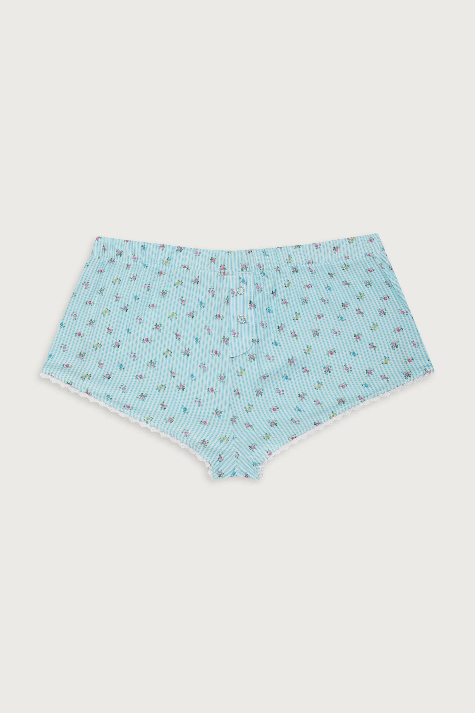 Tinsley Mini Boxer Short - Cozy Stripe - Image 3