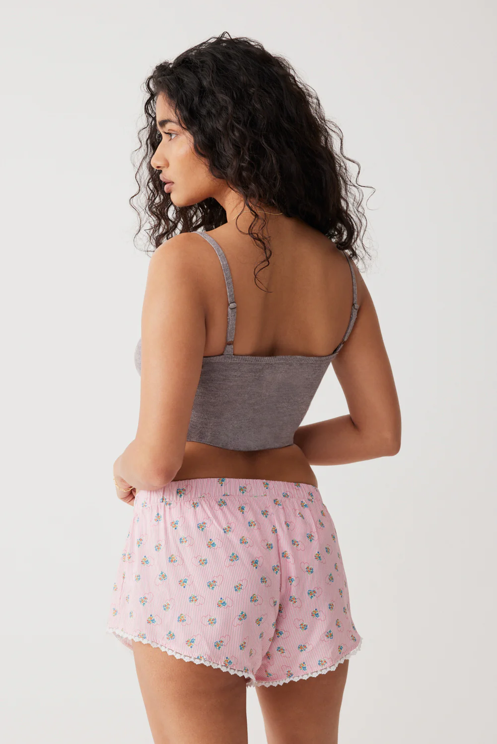 Tinsley Mini Boxer Short - Sweetheart Stripe - Image 4