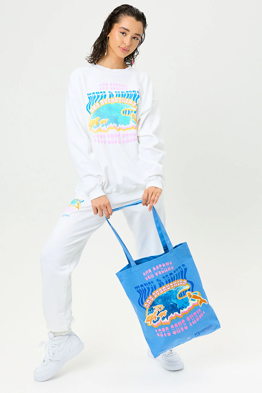 Tori Bag - Surf Print - Image 2