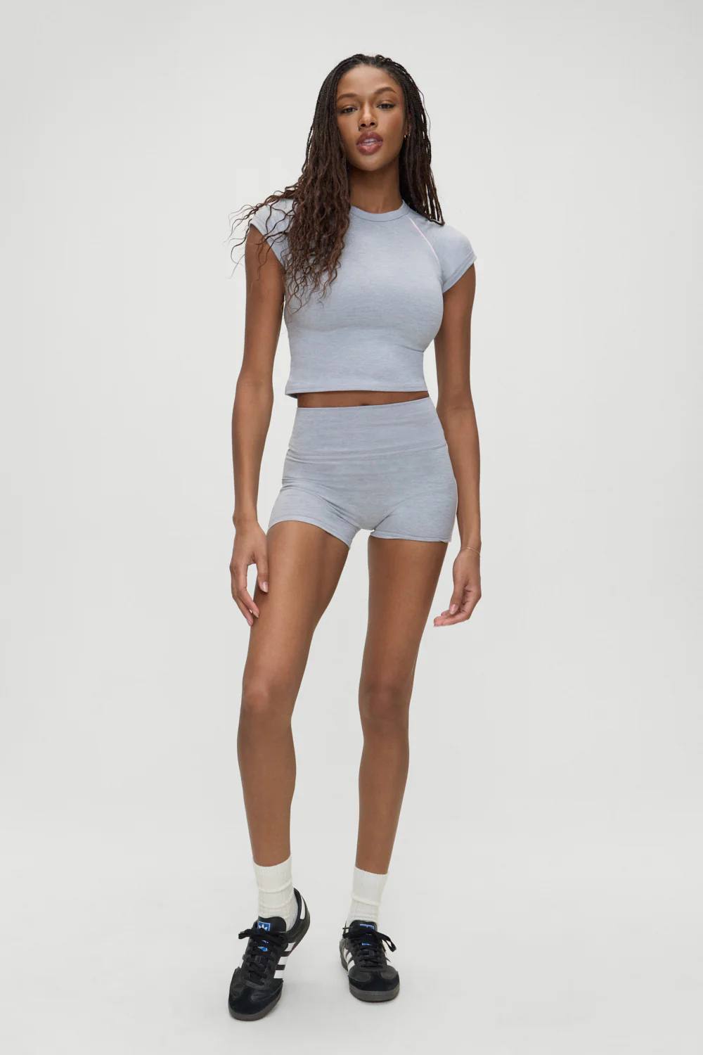 Track Star Yoga Shorts - Sunset Match - Image 2