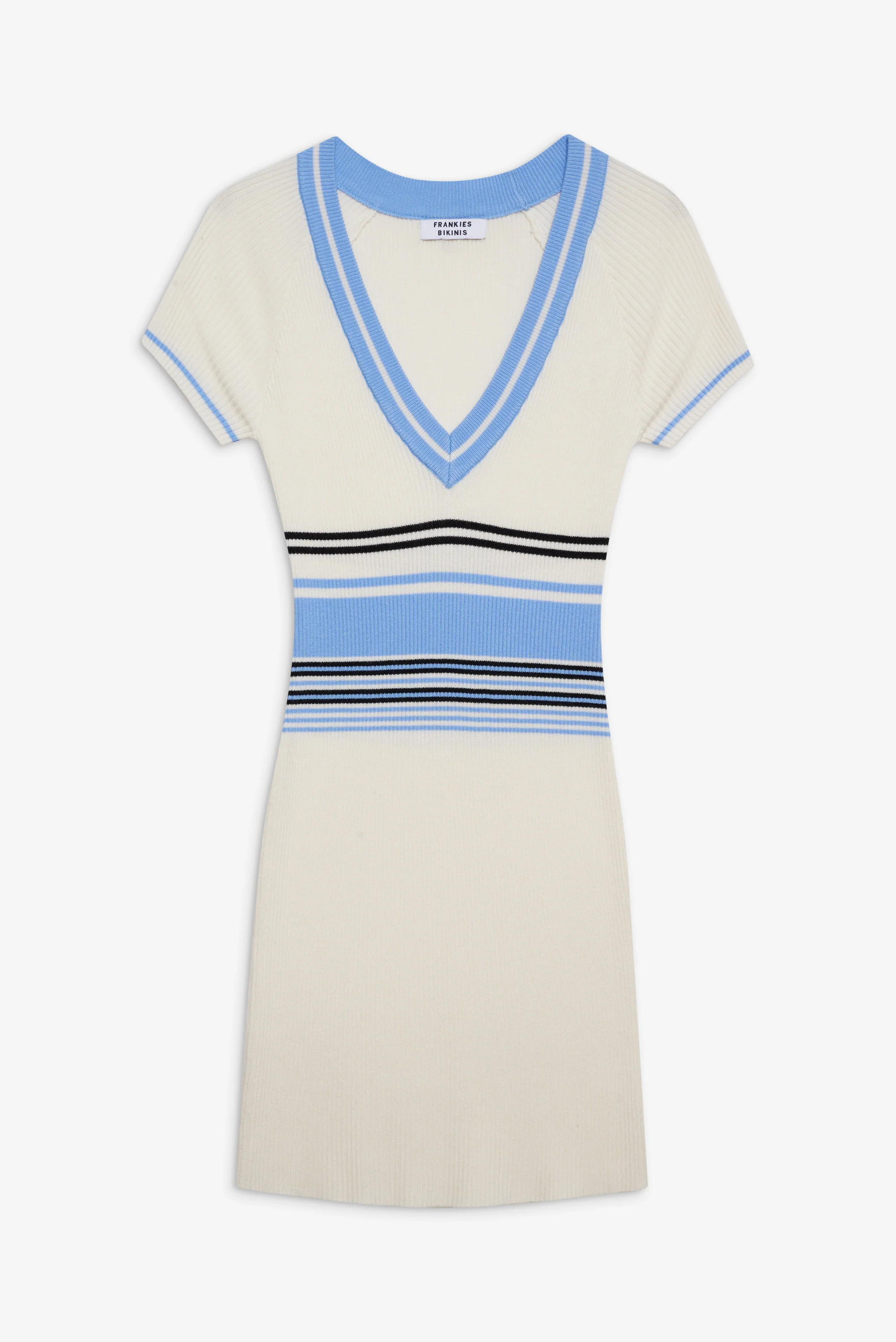 Uptown Knit Mini Dress - Hampton Stripe - Image 3