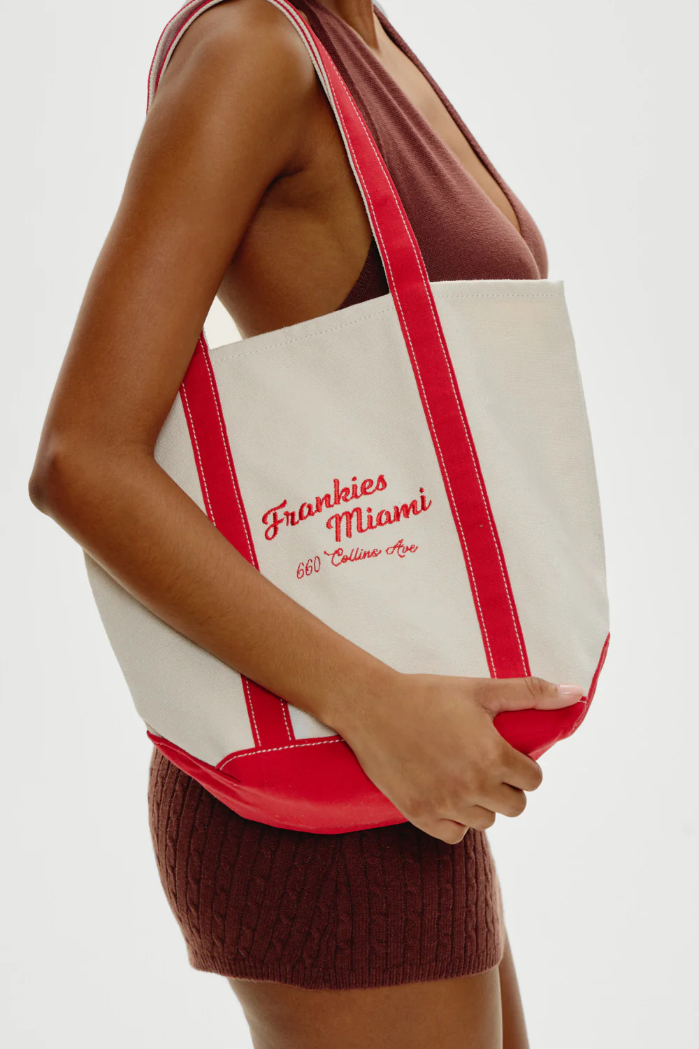 Vacation Canvas Tote Bag - Miami - Image 2