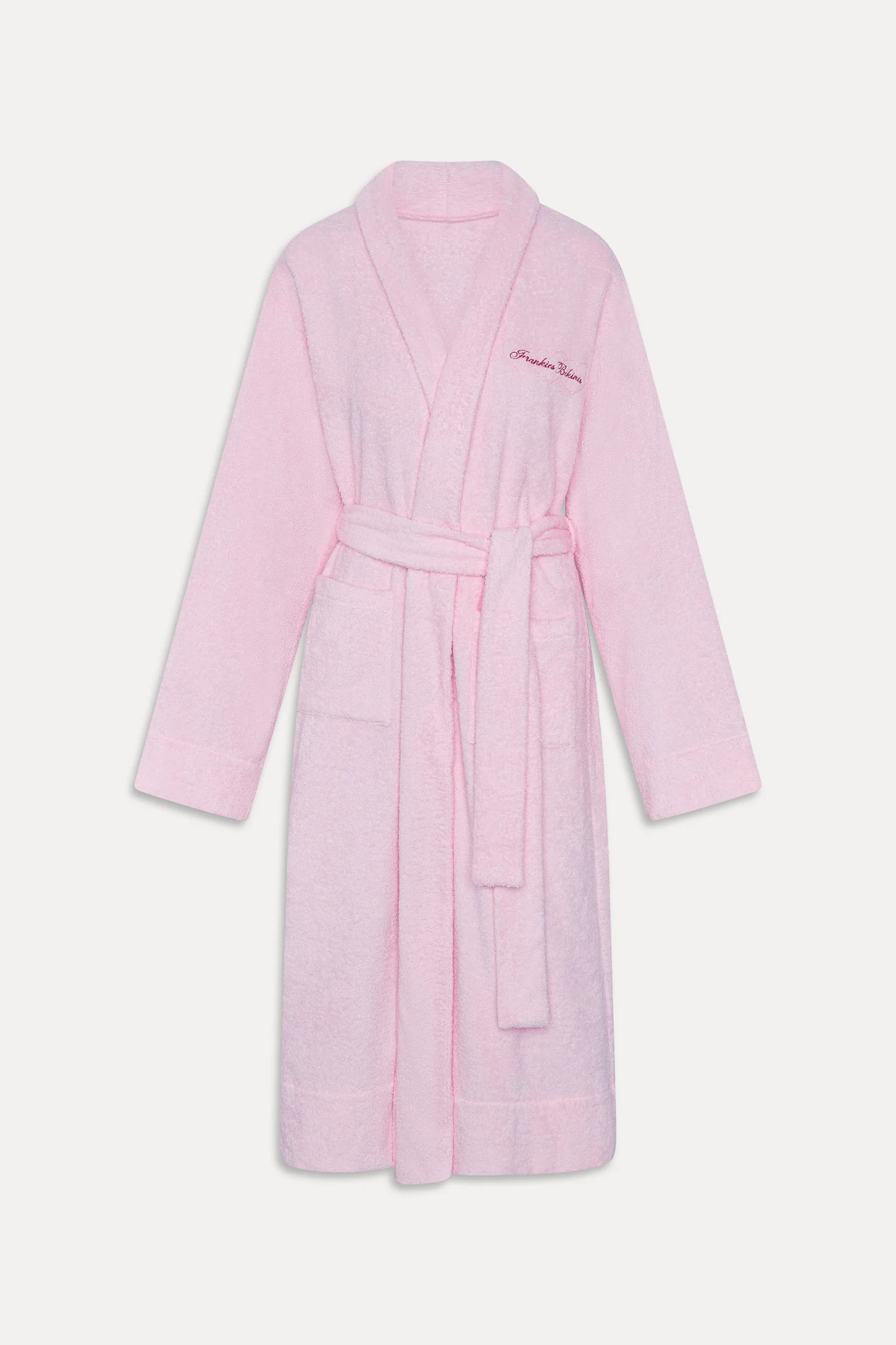 Valentine Terry Robe - Bouquet Pink - Image 3
