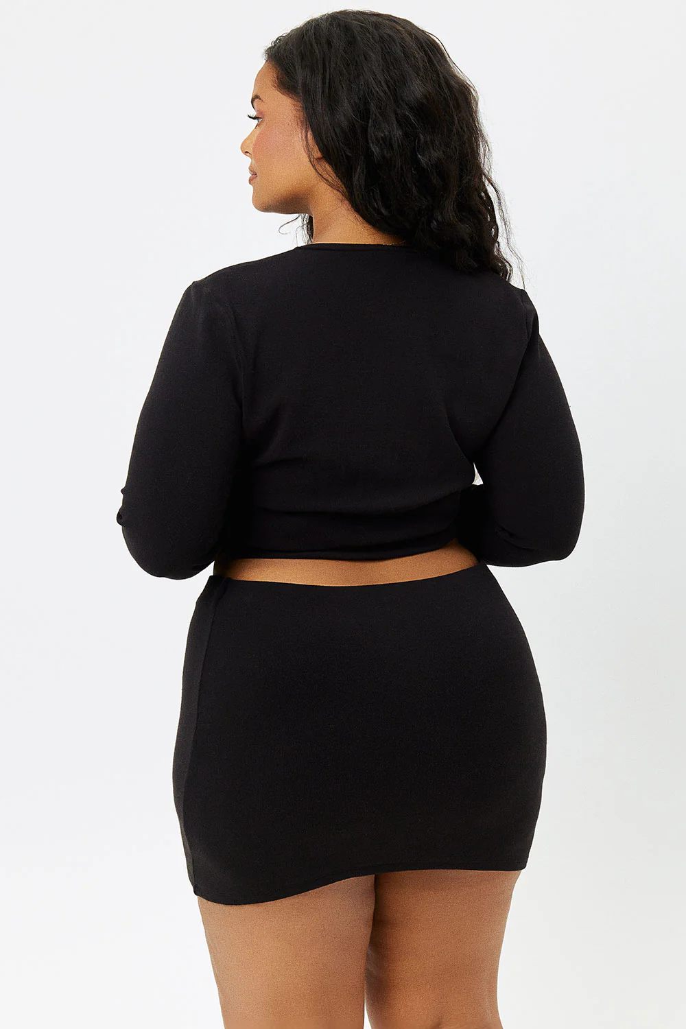 Windward Terry Skirt - Black - Image 4