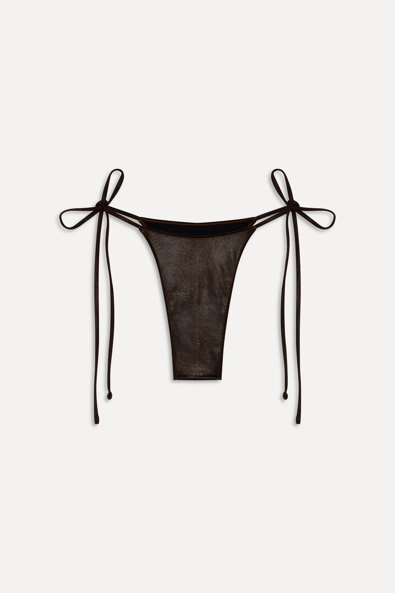 x BELLA HADID Divine Skimpy Bikini Bottom - Cocoa - Image 3