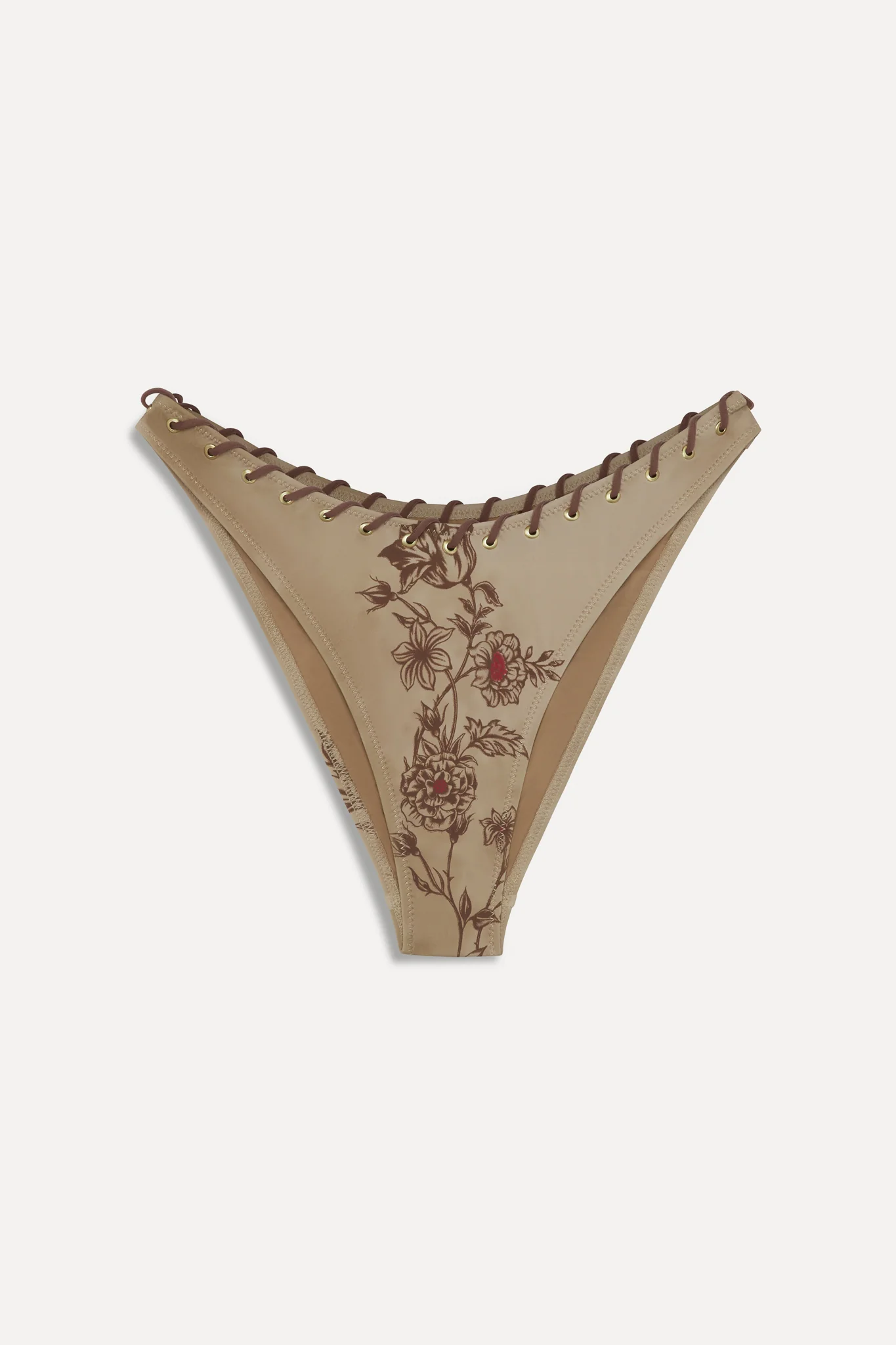 x BELLA HADID Dove Bikini Bottom - Desert Rose - Image 3