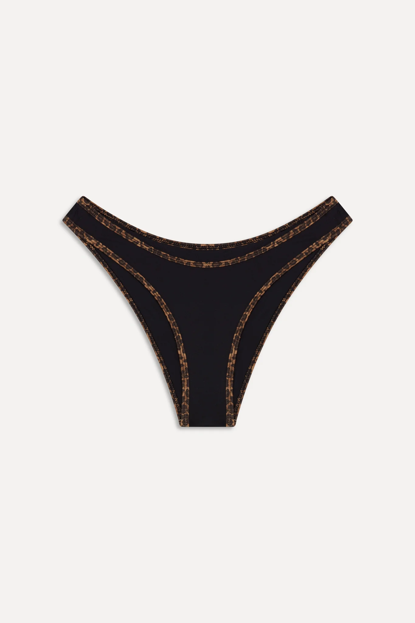 x BELLA HADID Dove Bikini Bottom - Lucky Leopard - Image 3