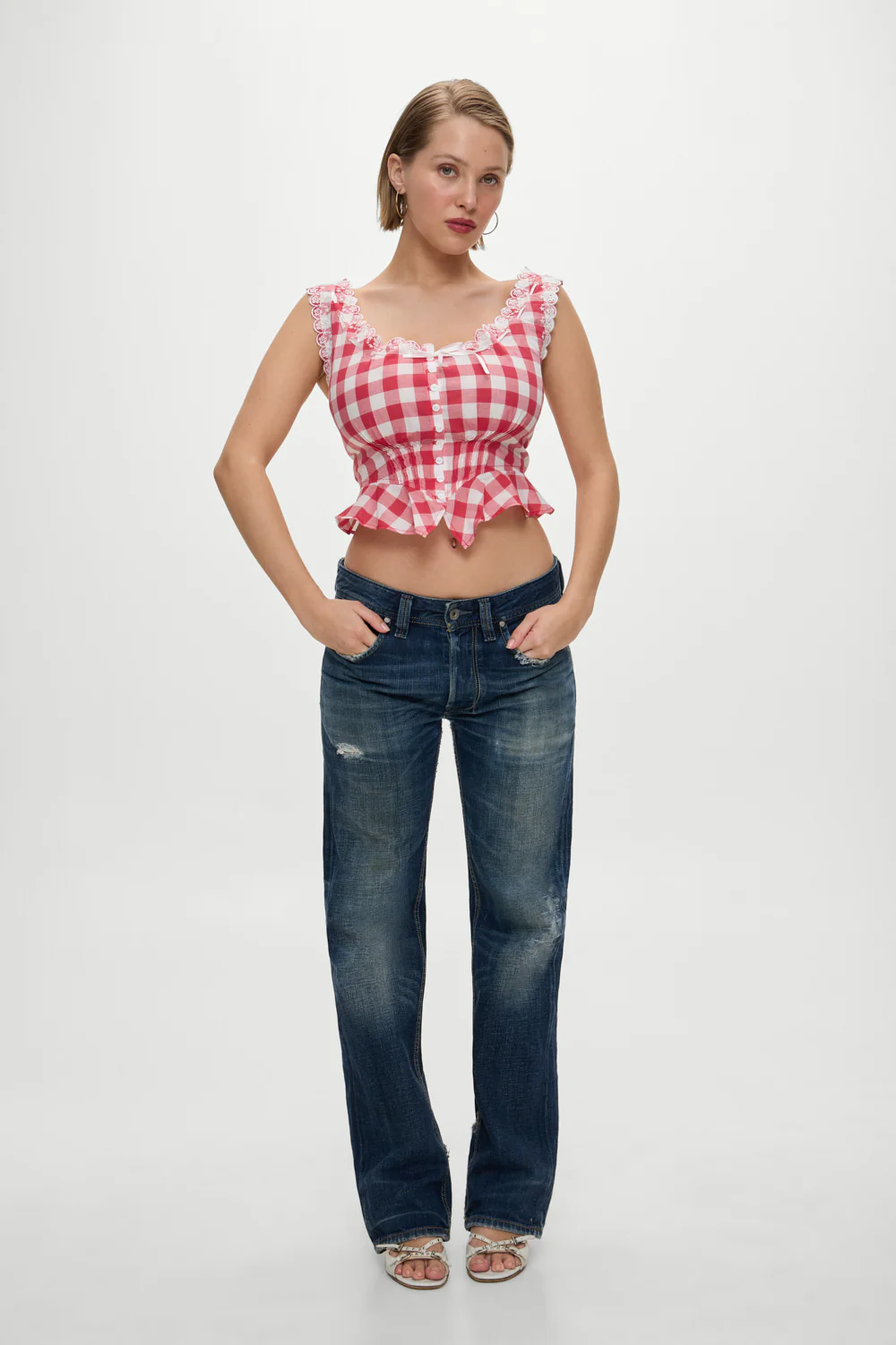 x BELLA HADID Fleetwood Top - Malibu Picnic - Image 5