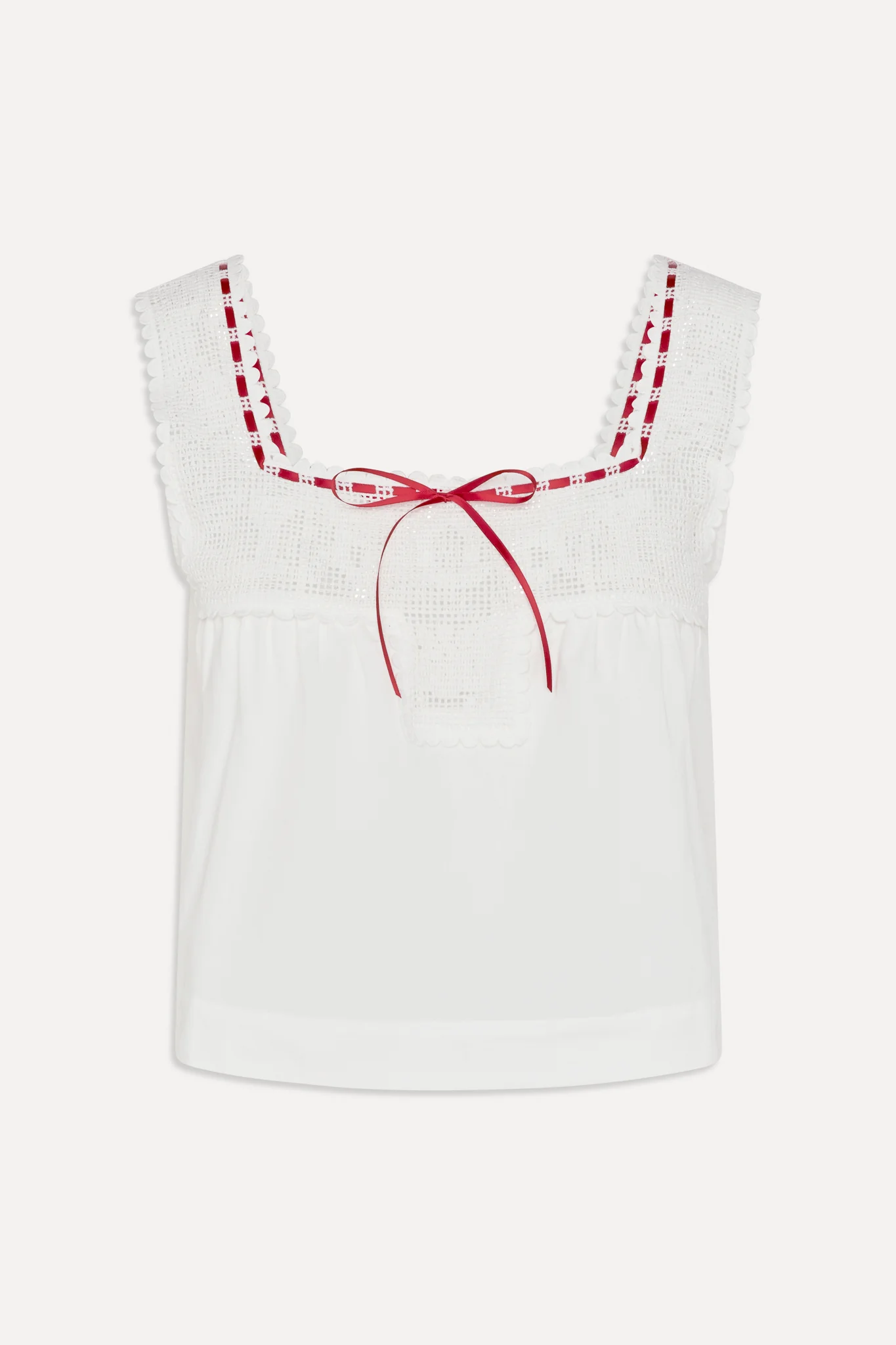 x BELLA HADID Heirloom Top - White - Image 3