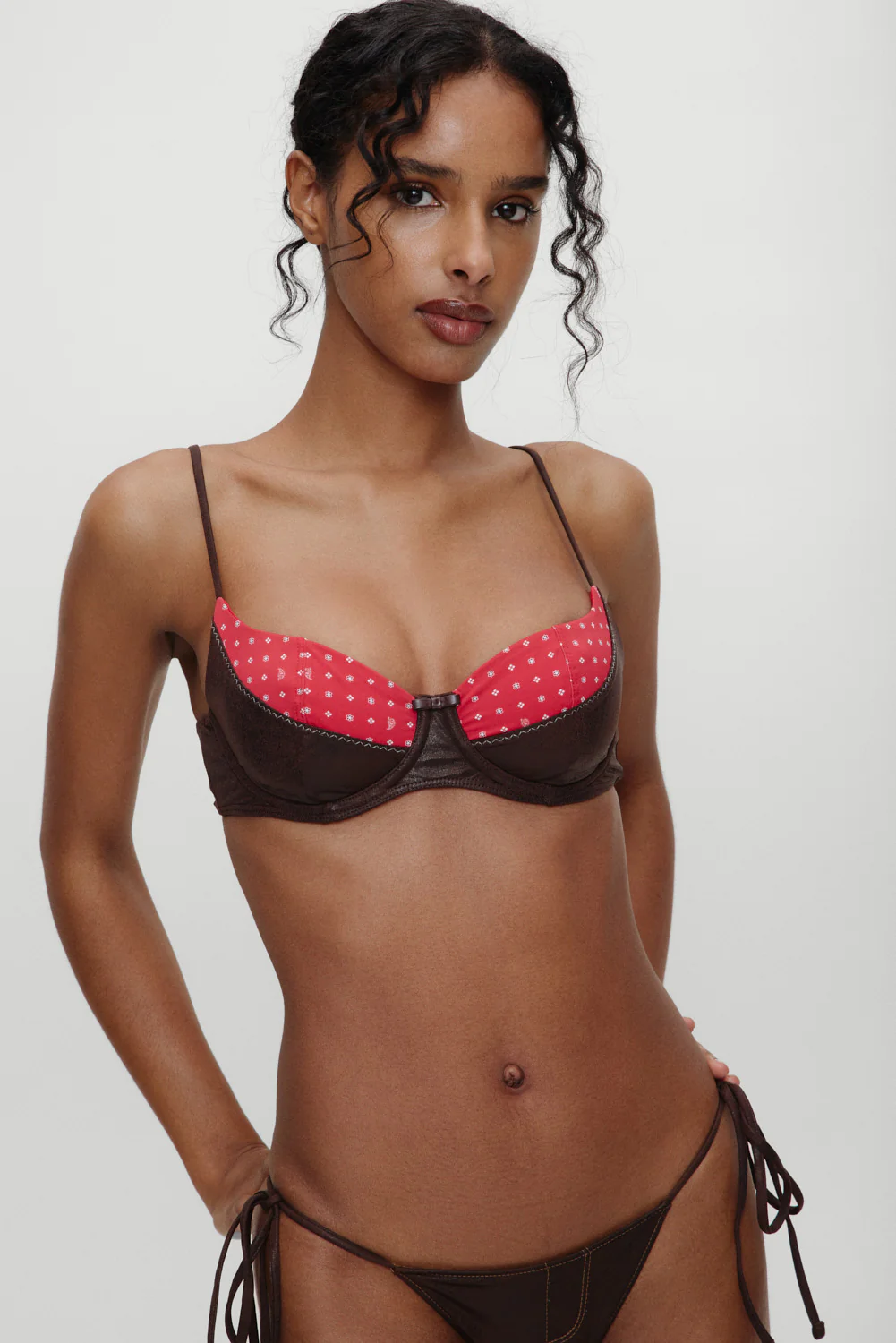 x BELLA HADID Montana Underwire Bikini Top - Lovebug - Image 2
